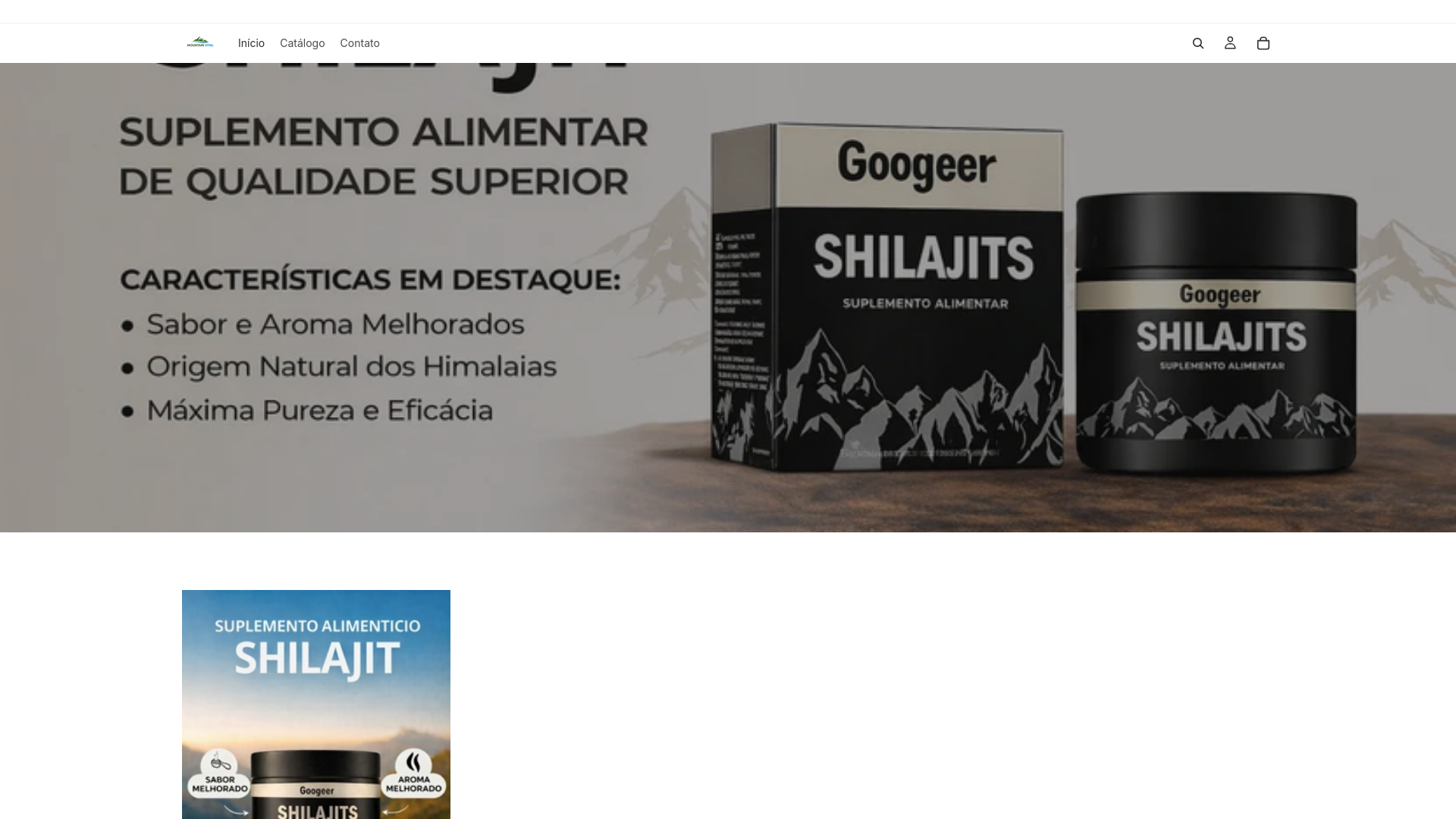 website screenshot of https://mountain-vital.com/