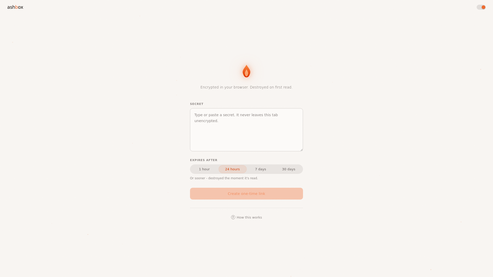 website screenshot of https://ashbox.pages.dev/