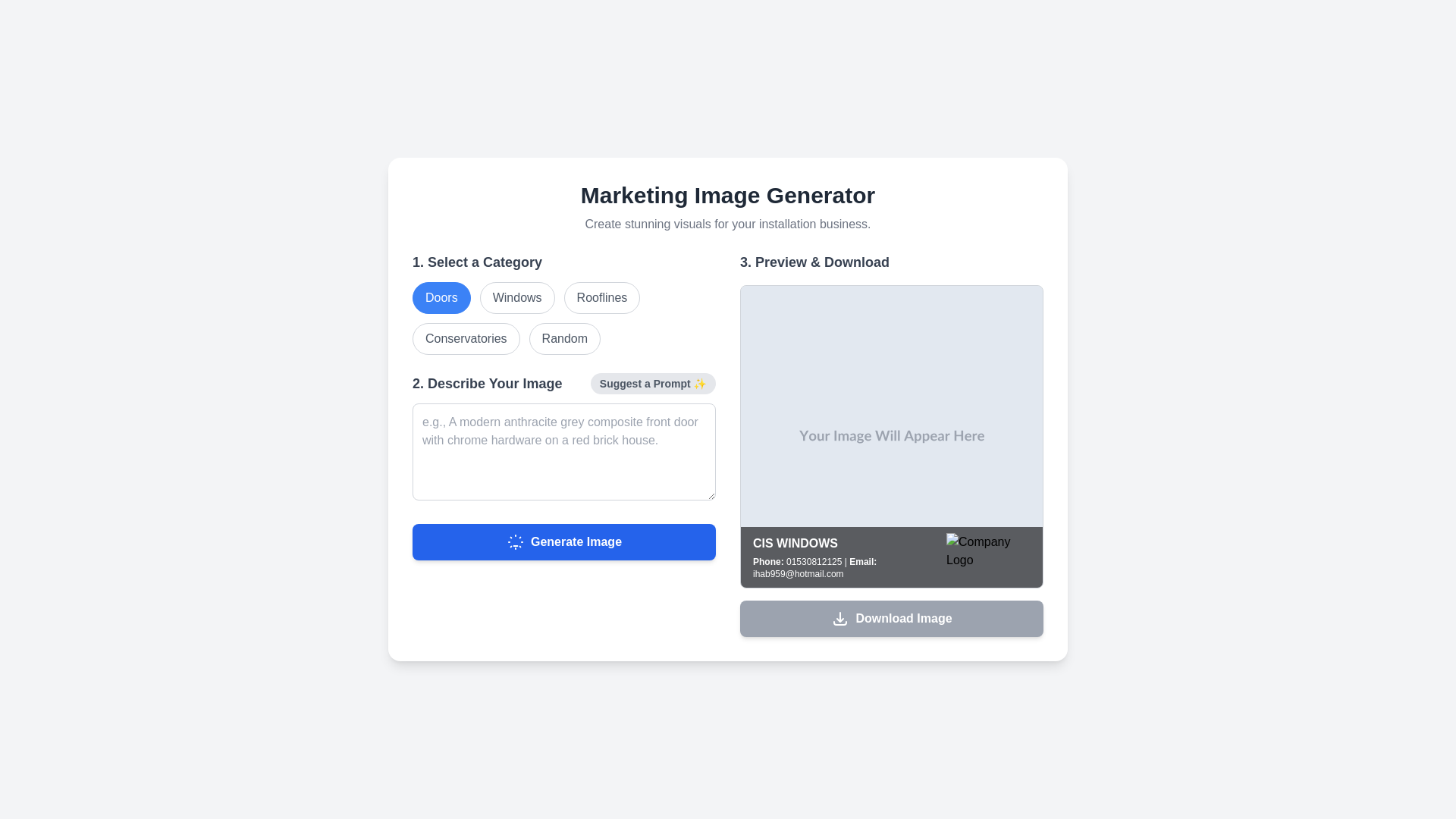 website screenshot of https://marketer.pages.dev/