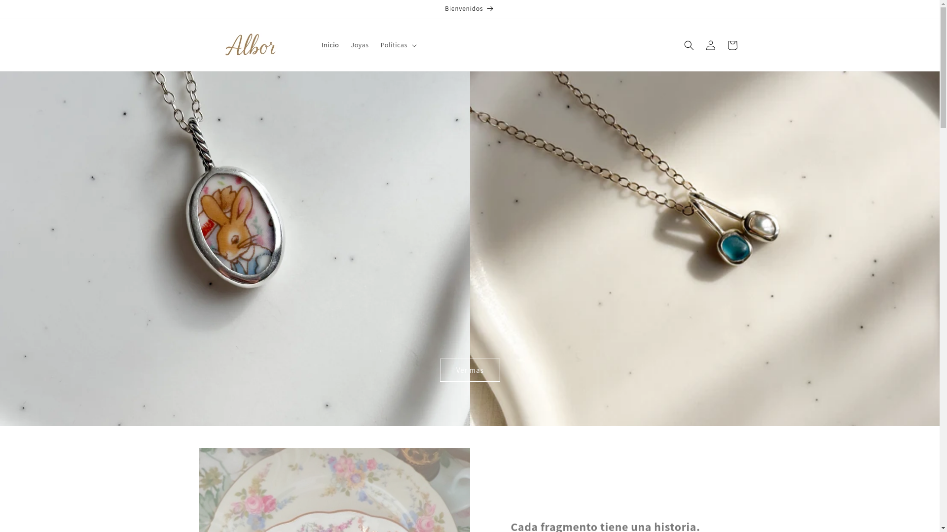 website screenshot of https://alborjoyas.com/