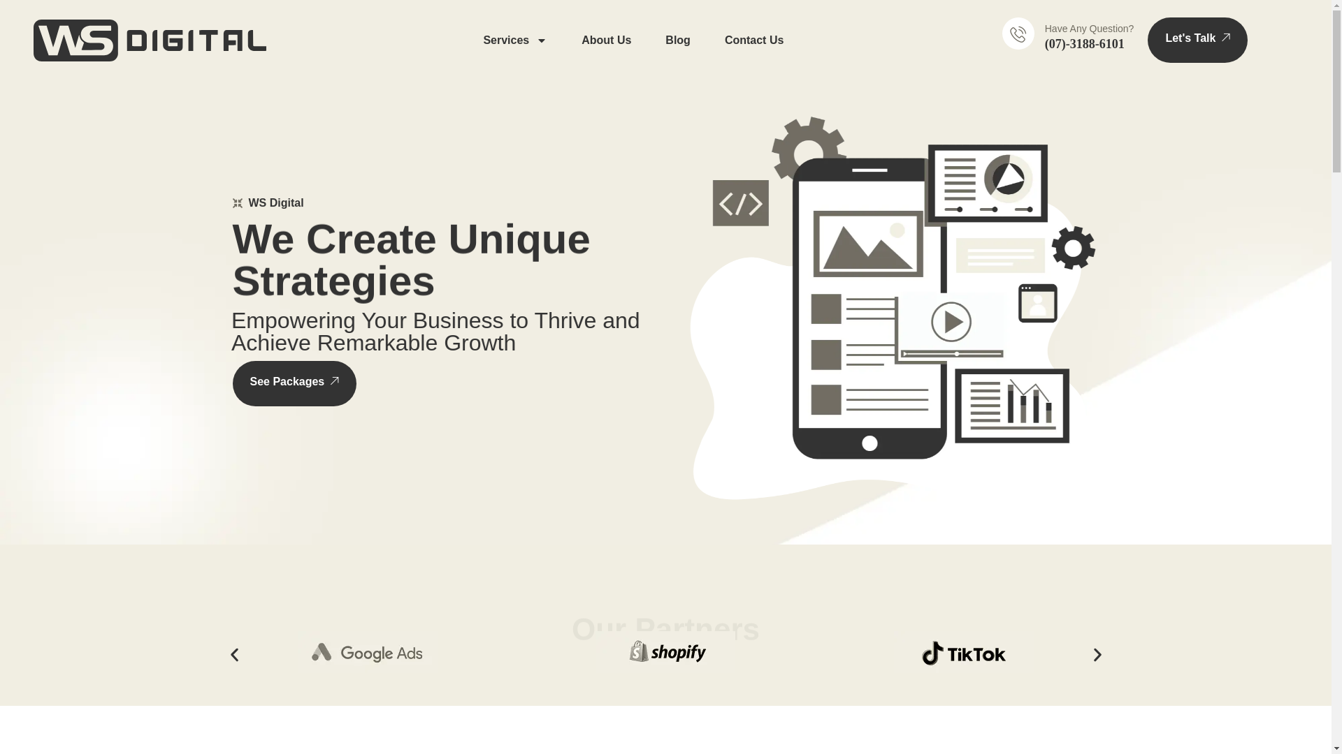 website screenshot of https://wsdigitalnet.com/
