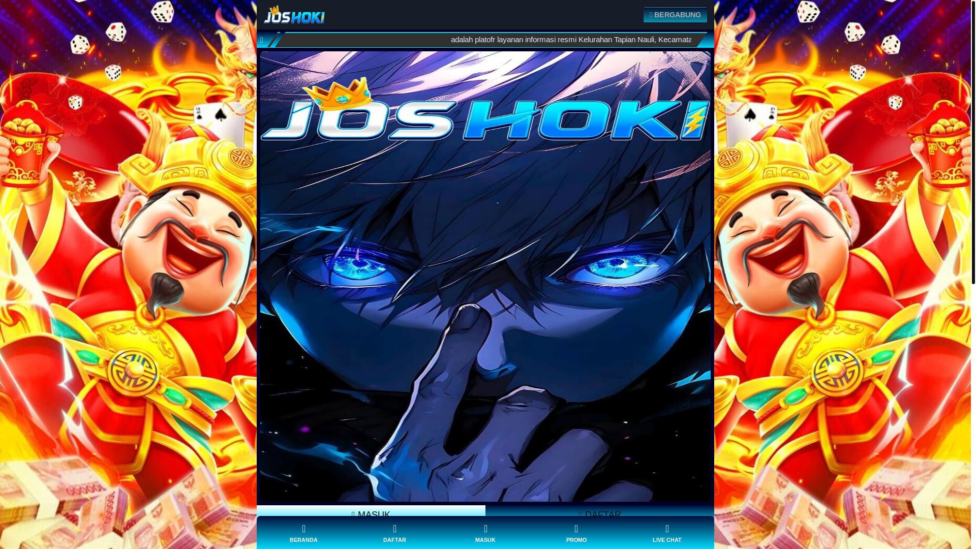 website screenshot of https://joshokikeltapian.pages.dev/