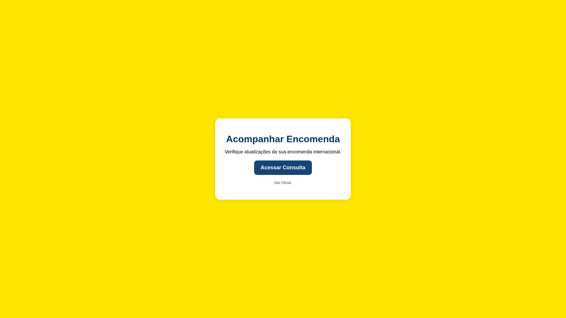 website screenshot of https://encontresuaentrega.store/