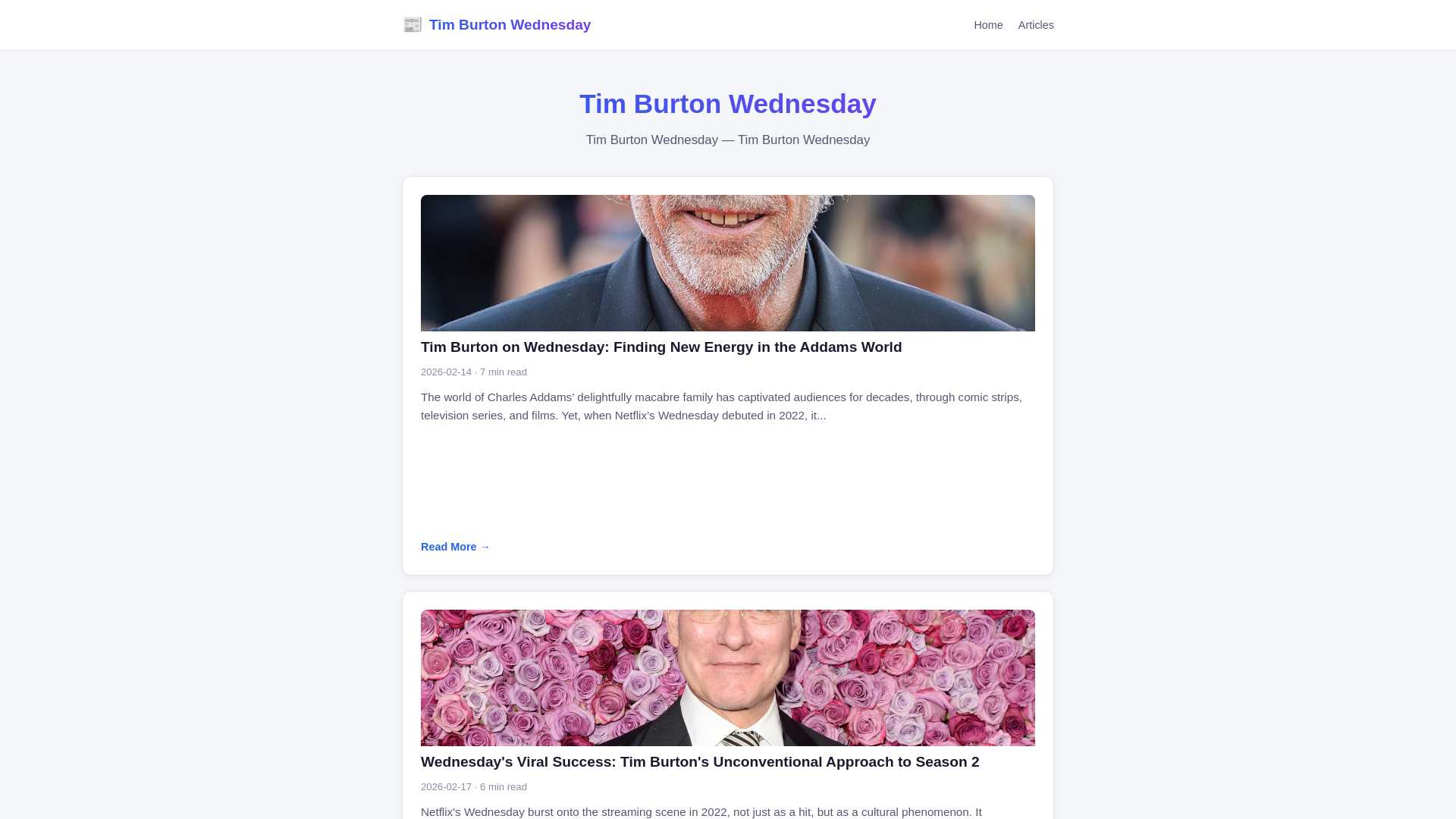 website screenshot of https://tim-burton-wednesday.pages.dev/