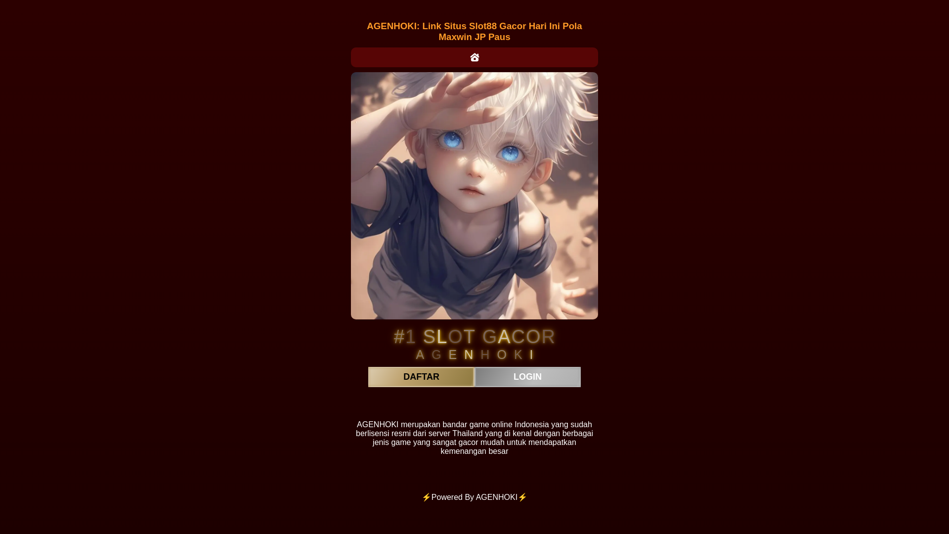 website screenshot of https://agenhoki-darussalamciamis.pages.dev/
