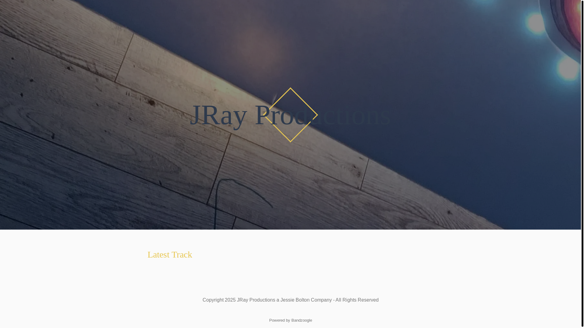 website screenshot of https://jrayproductions.org/