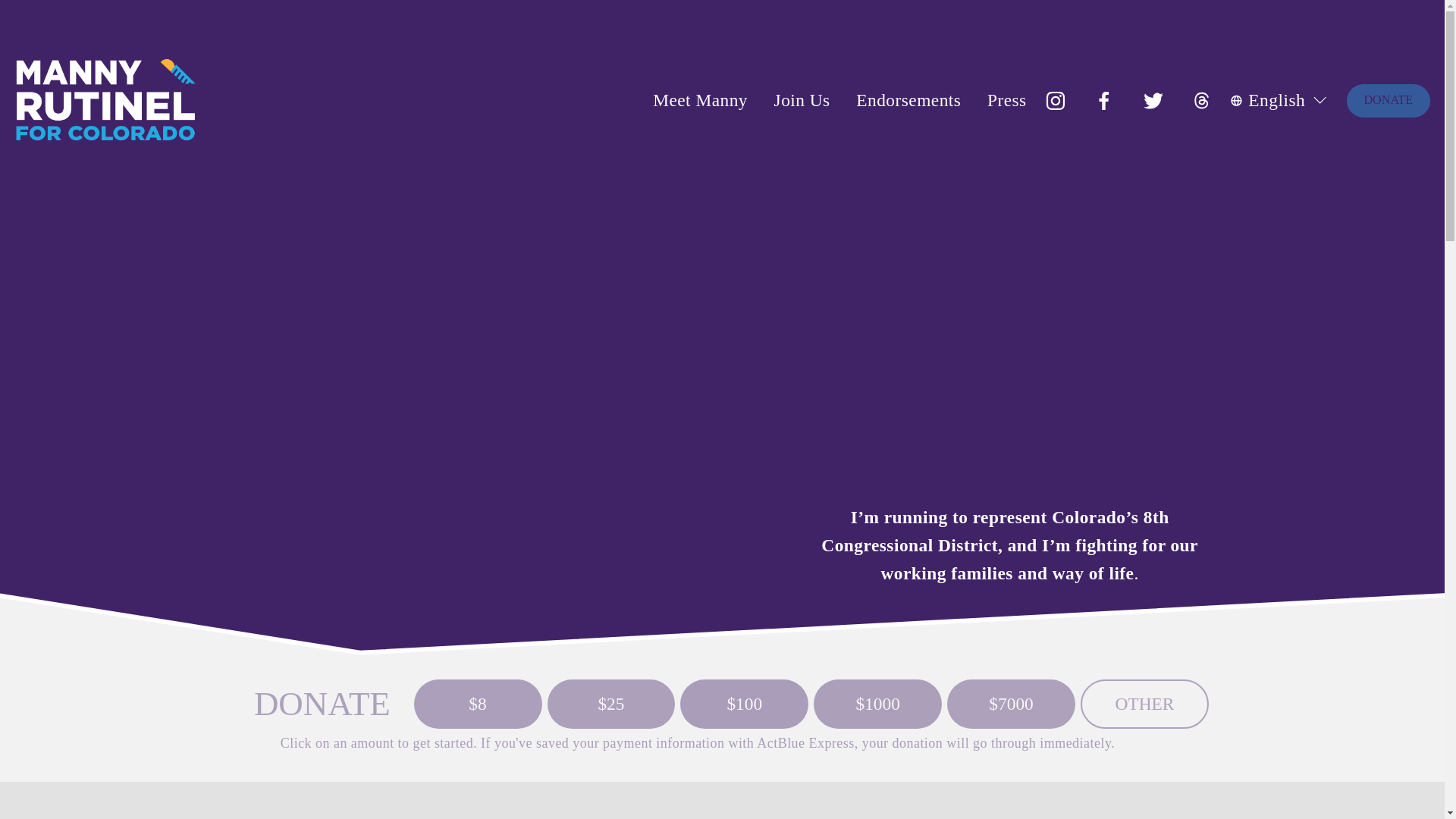 website screenshot of https://manny4co.com/