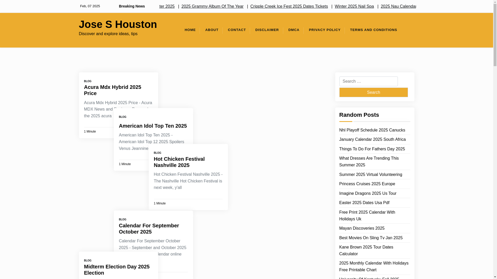 website screenshot of https://joseshoustonc.pages.dev/