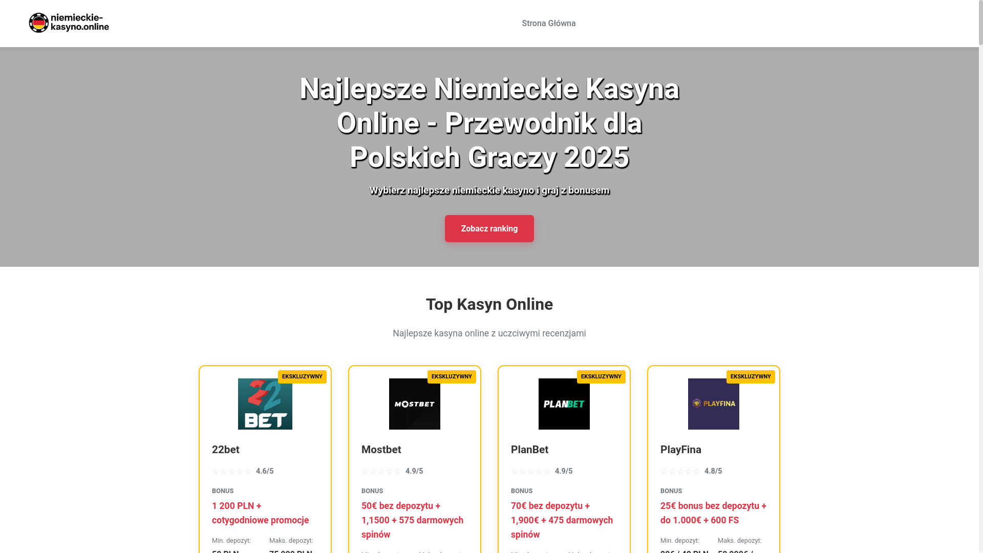 website screenshot of https://niemieckie-kasyno-online.pages.dev/