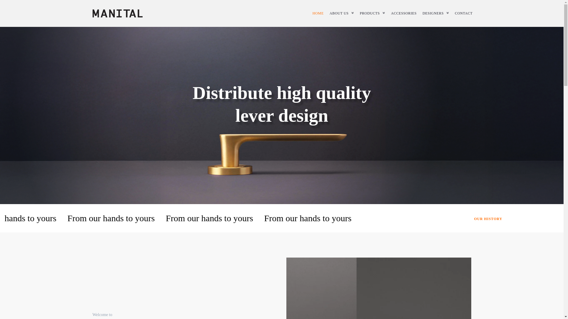 website screenshot of https://manital.au/