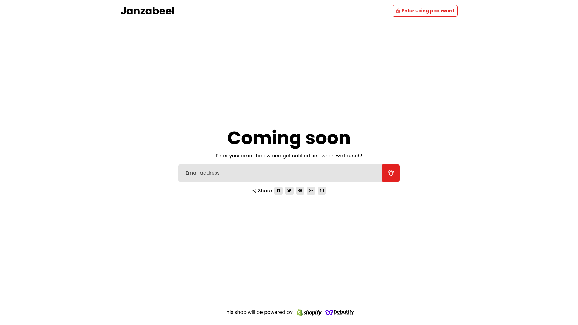 website screenshot of https://janzabeel.com/