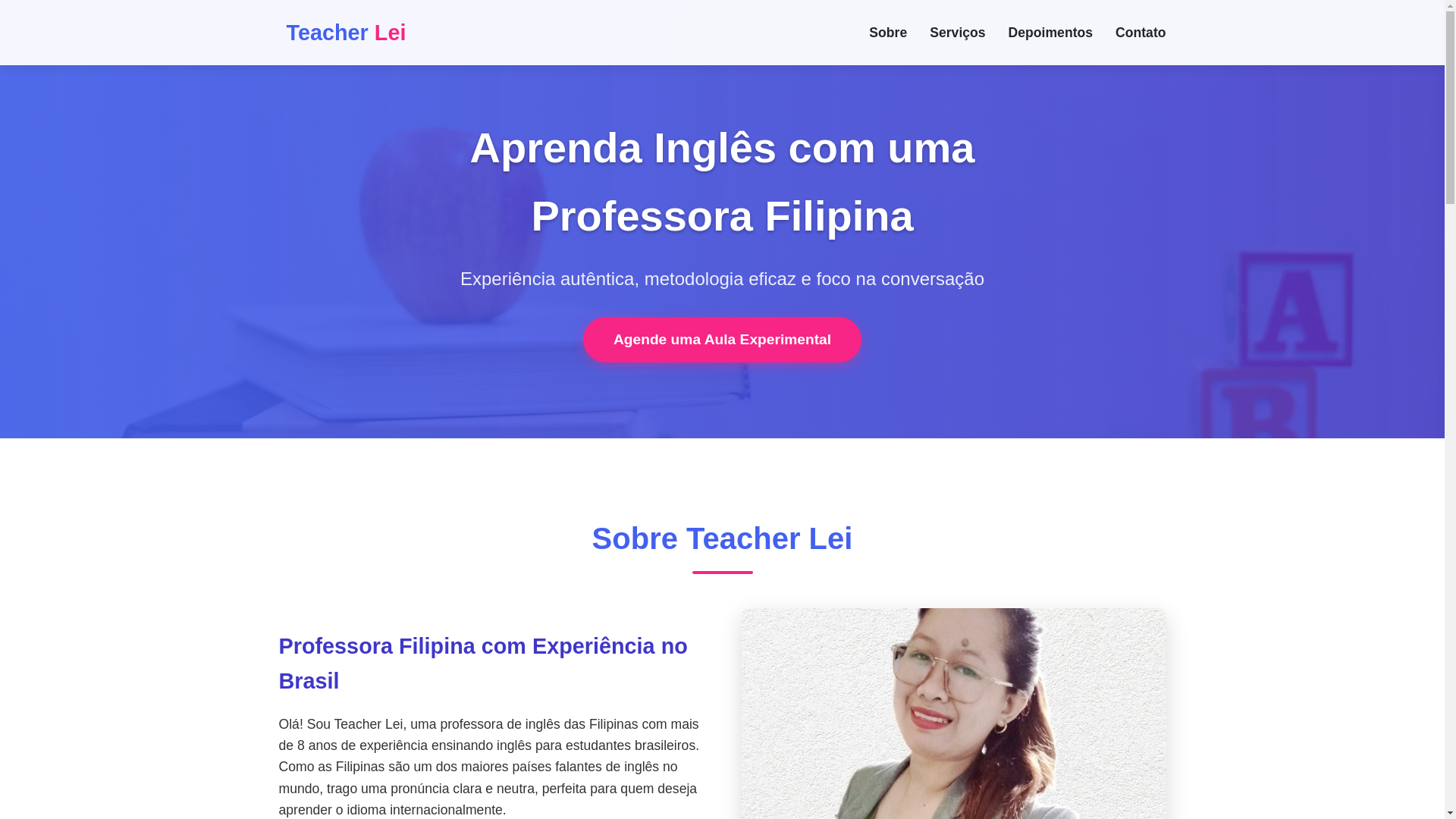 website screenshot of https://teacherlei-ezx.pages.dev/