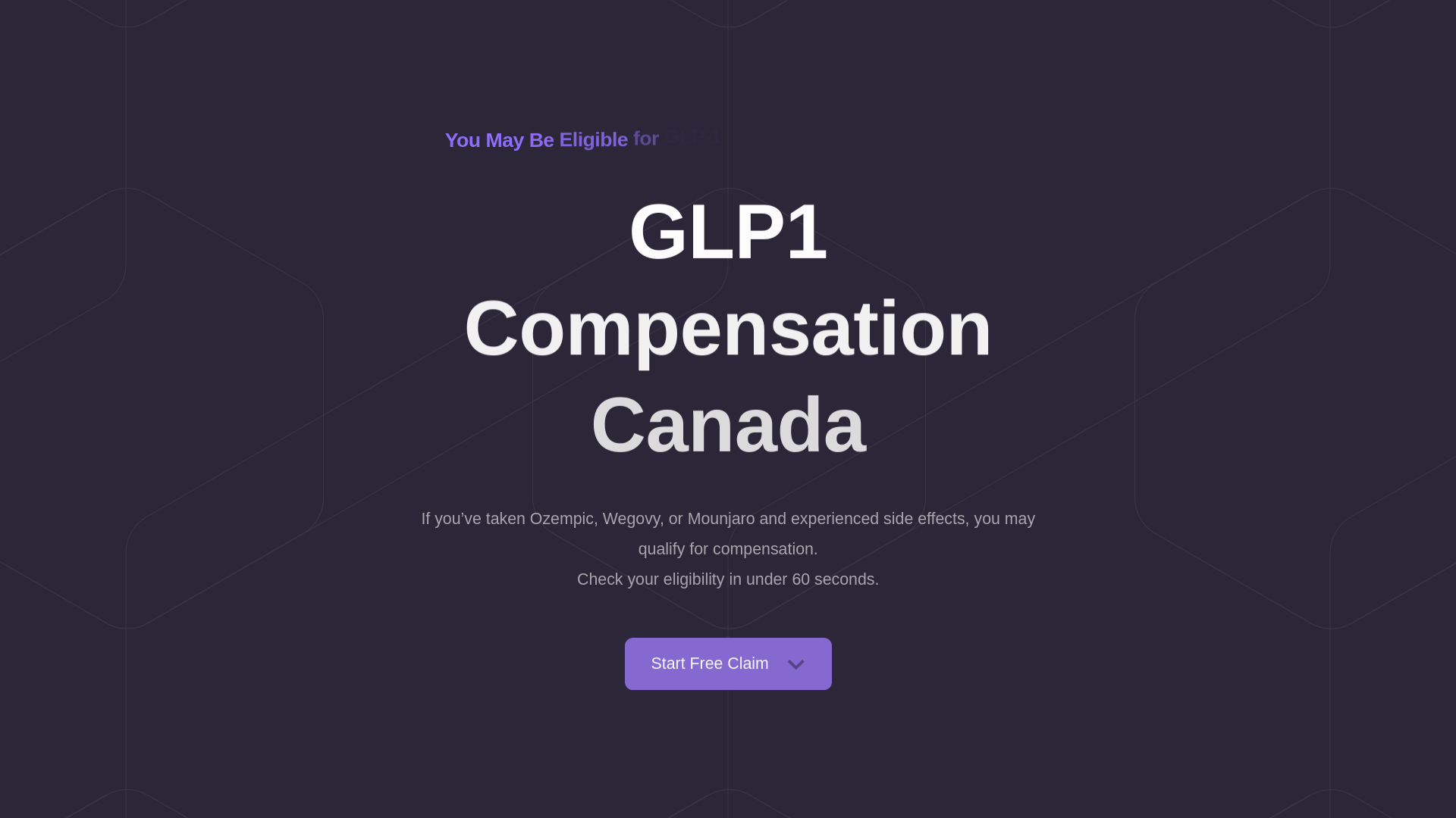 website screenshot of https://glp1compensation.ca/