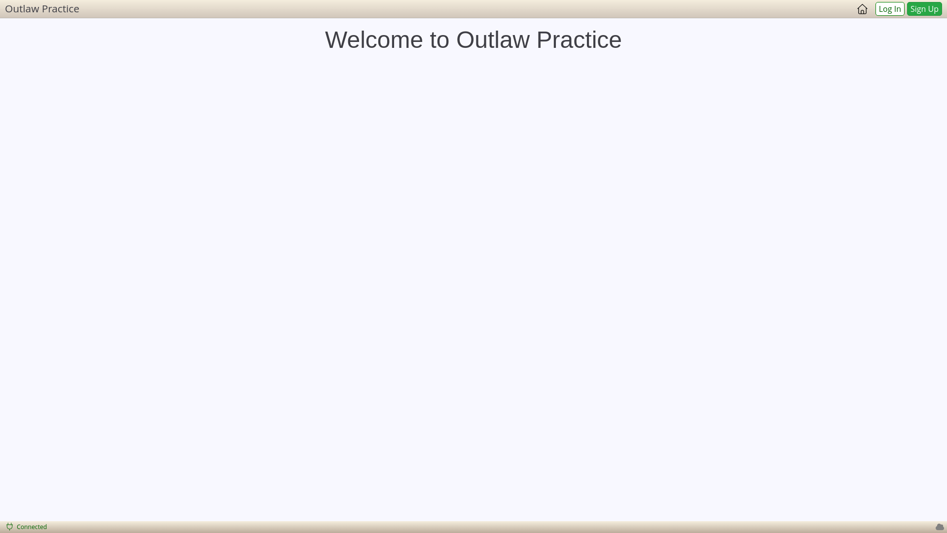 website screenshot of https://outlaw-practice-client-prod.pages.dev/