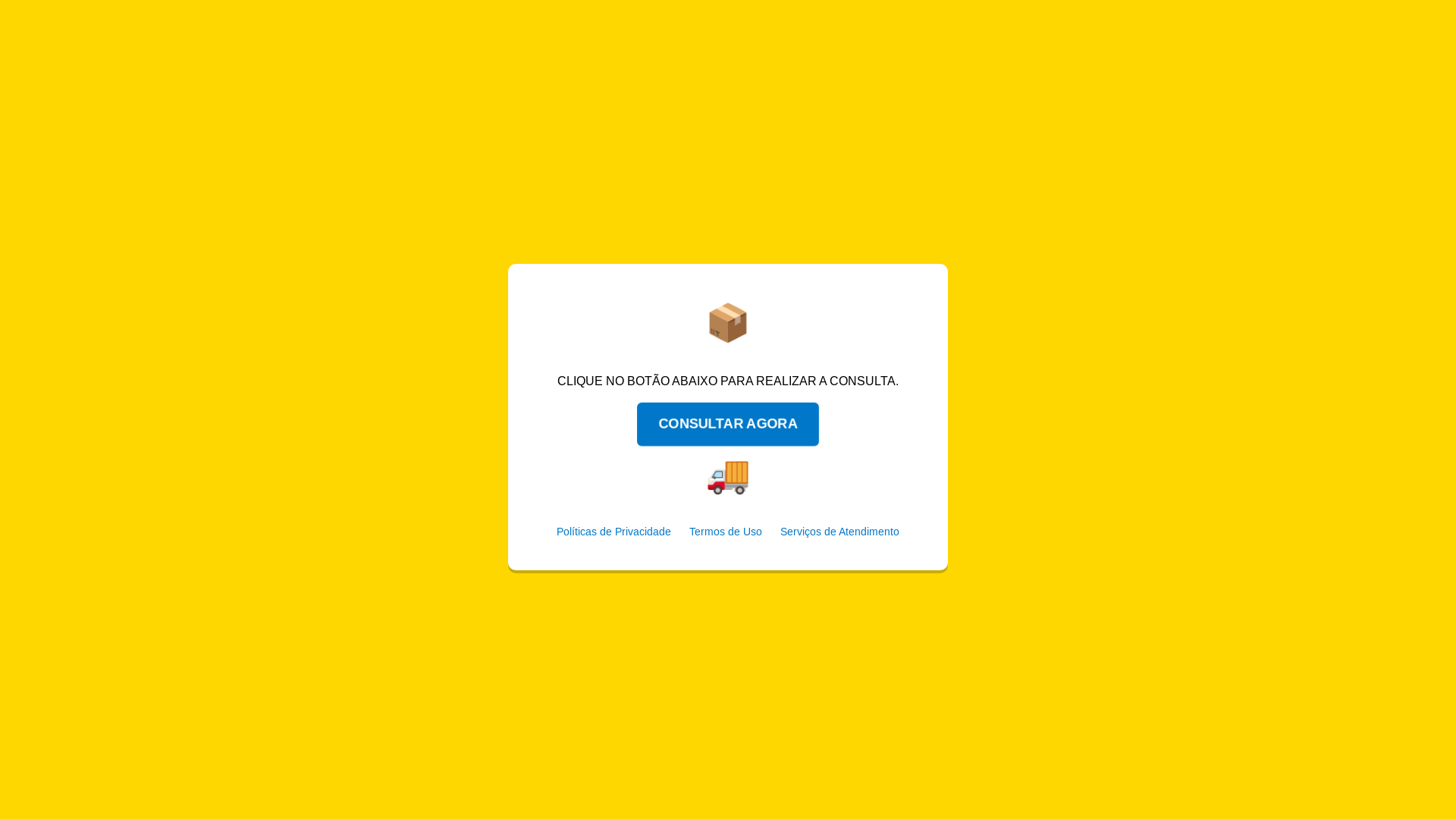 website screenshot of https://consulteaentregaretida.site/