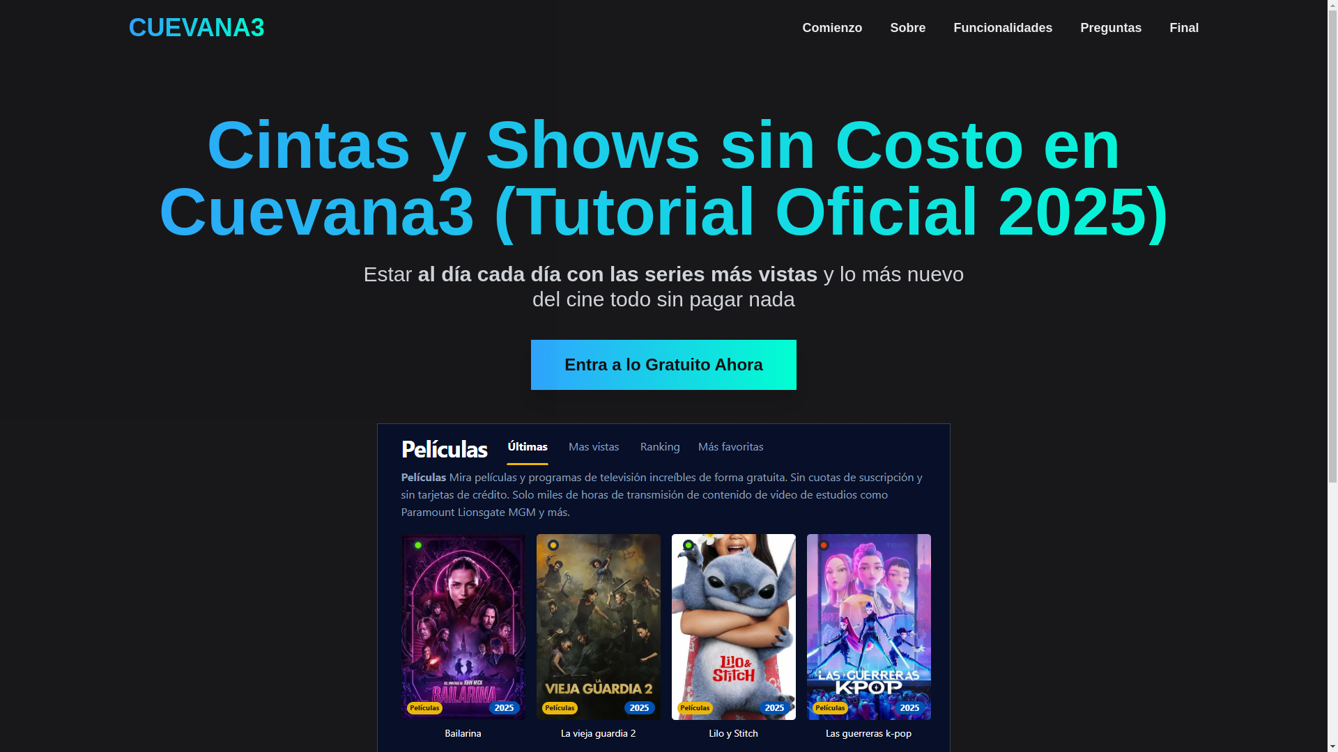 website screenshot of https://cuevana3-39qy.pages.dev/