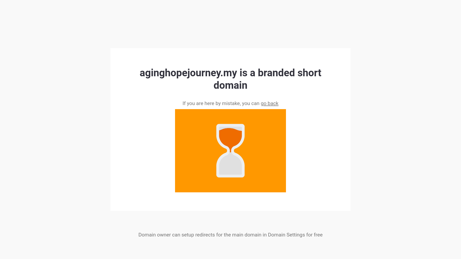 website screenshot of https://aginghopejourney.my/