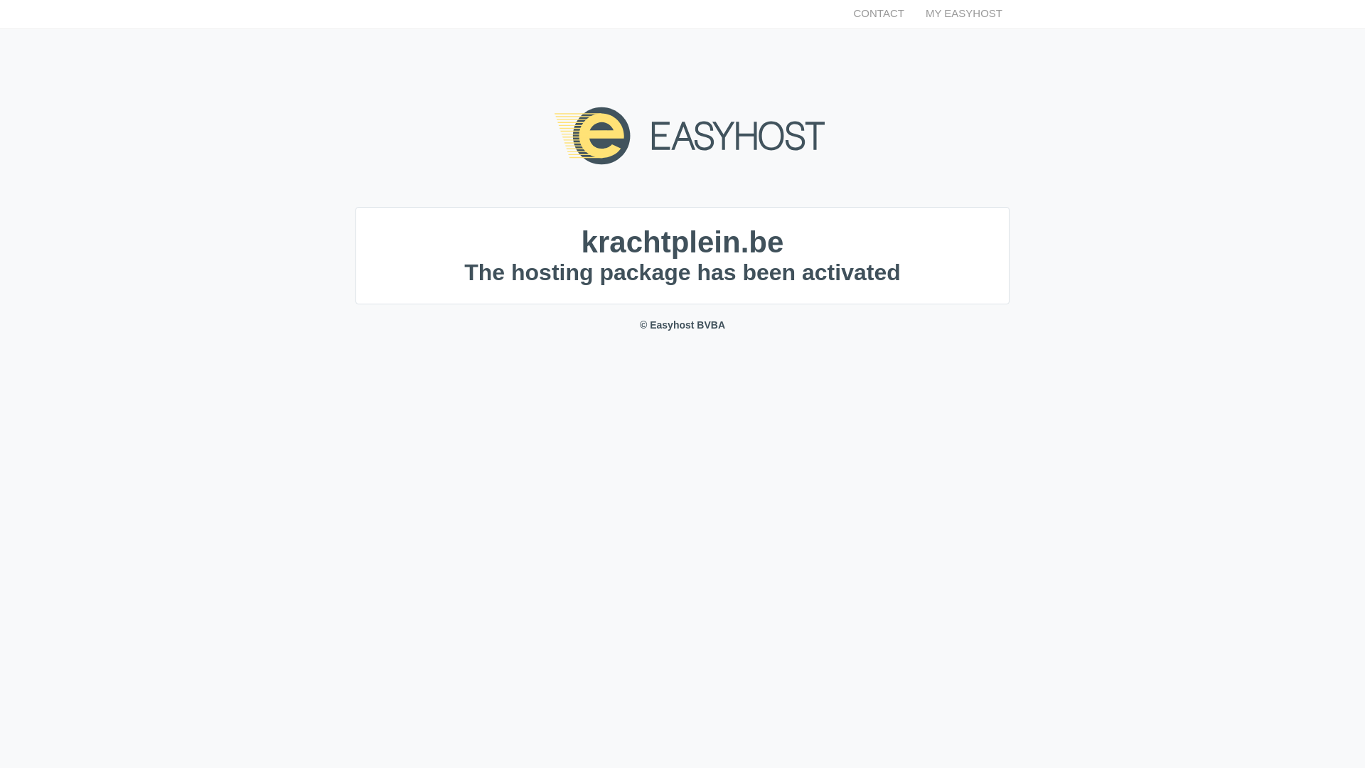 website screenshot of https://krachtplein.be/