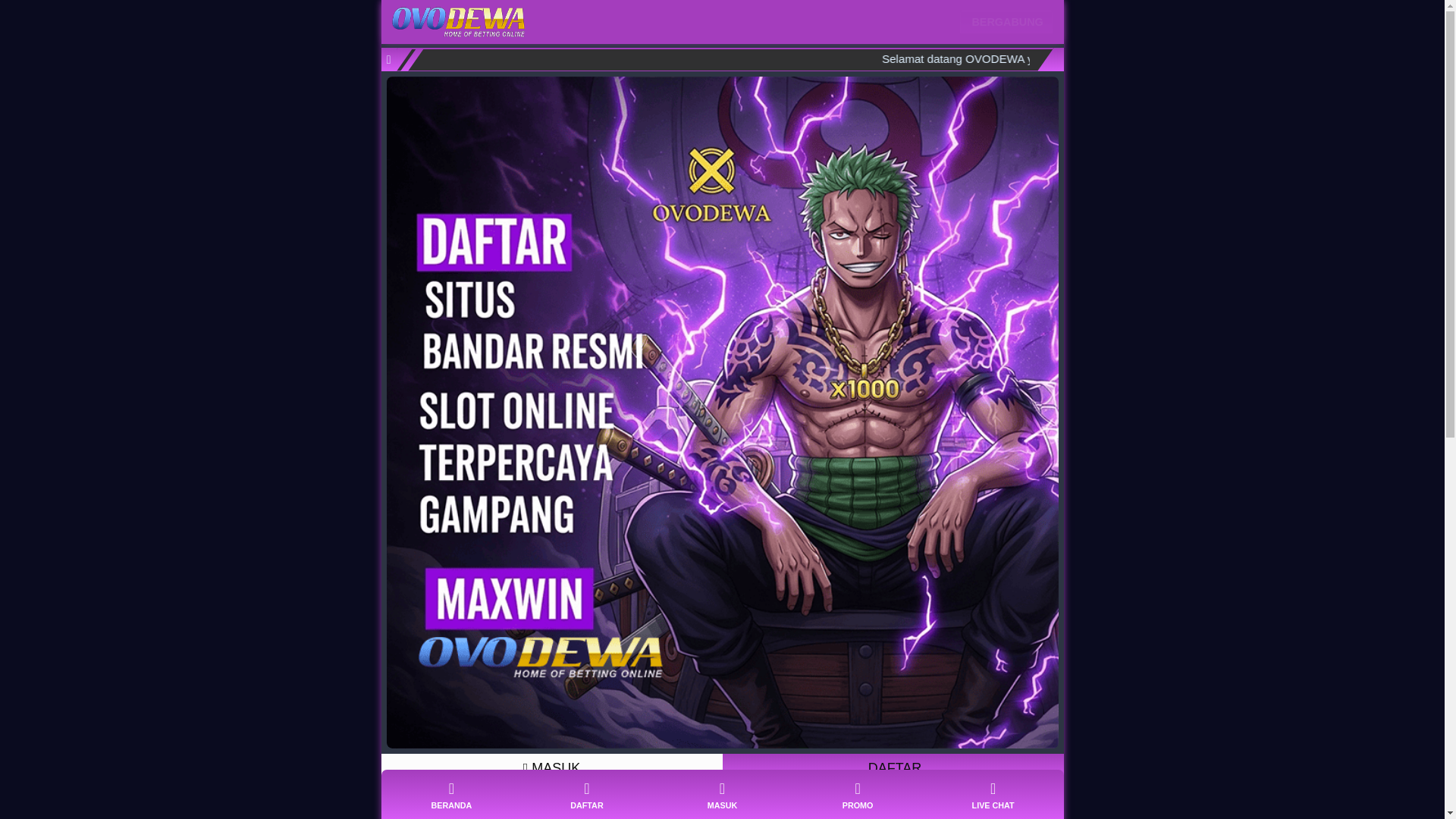 website screenshot of https://ovodewa-amp.pages.dev/
