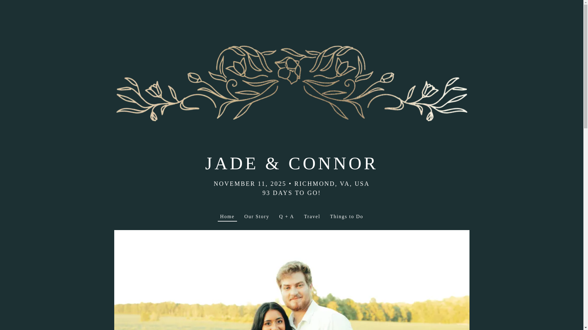 website screenshot of https://jadeandconforever.com/