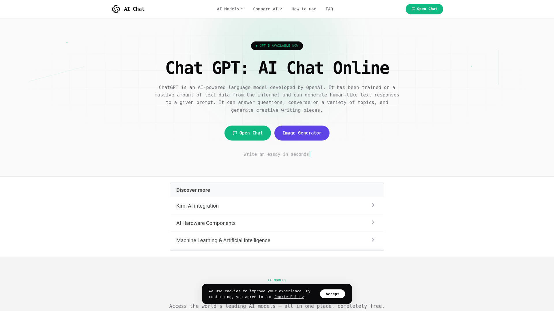 website screenshot of https://chatgpt.org/