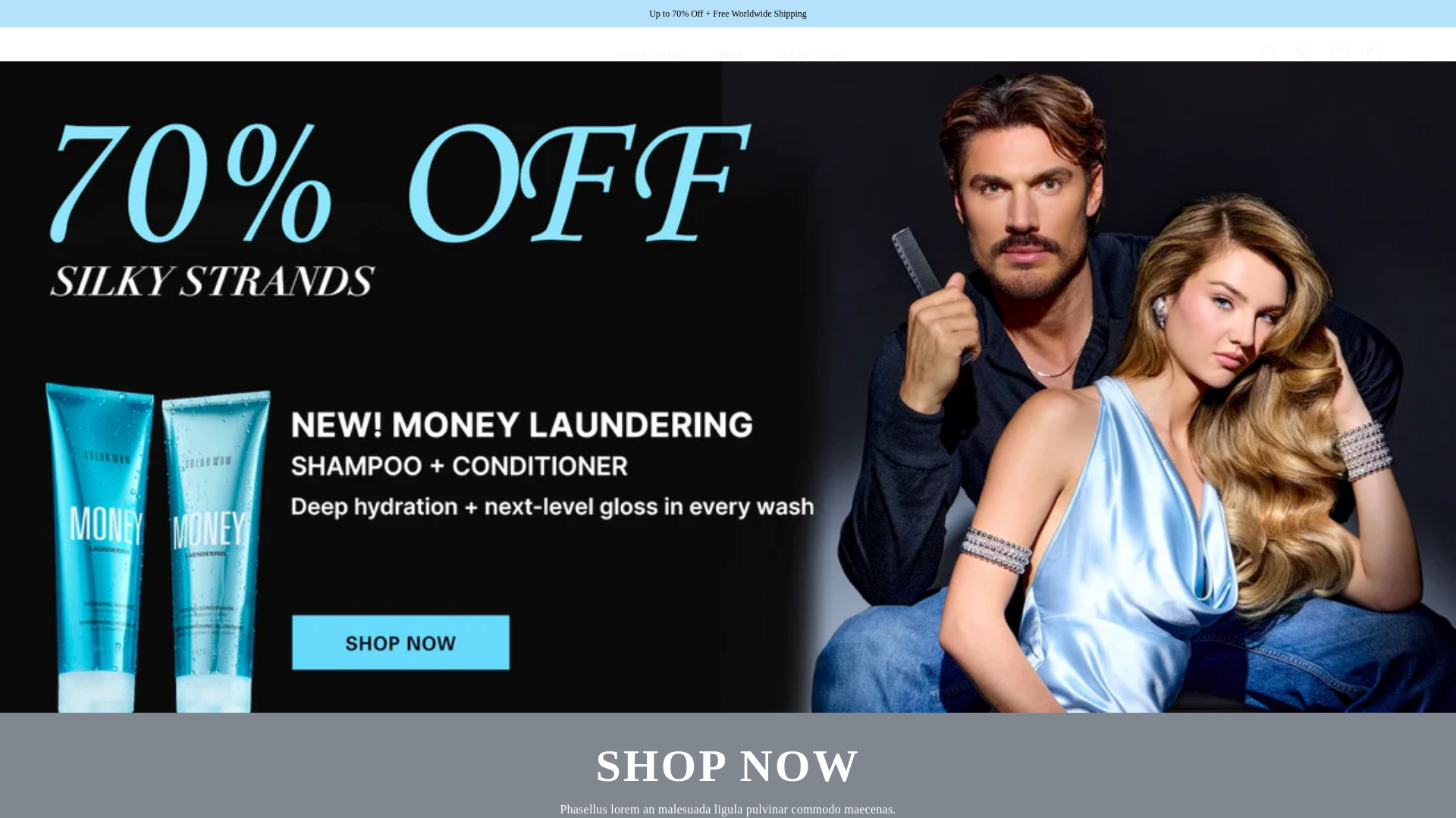 website screenshot of https://colorwowhairusstore.com/