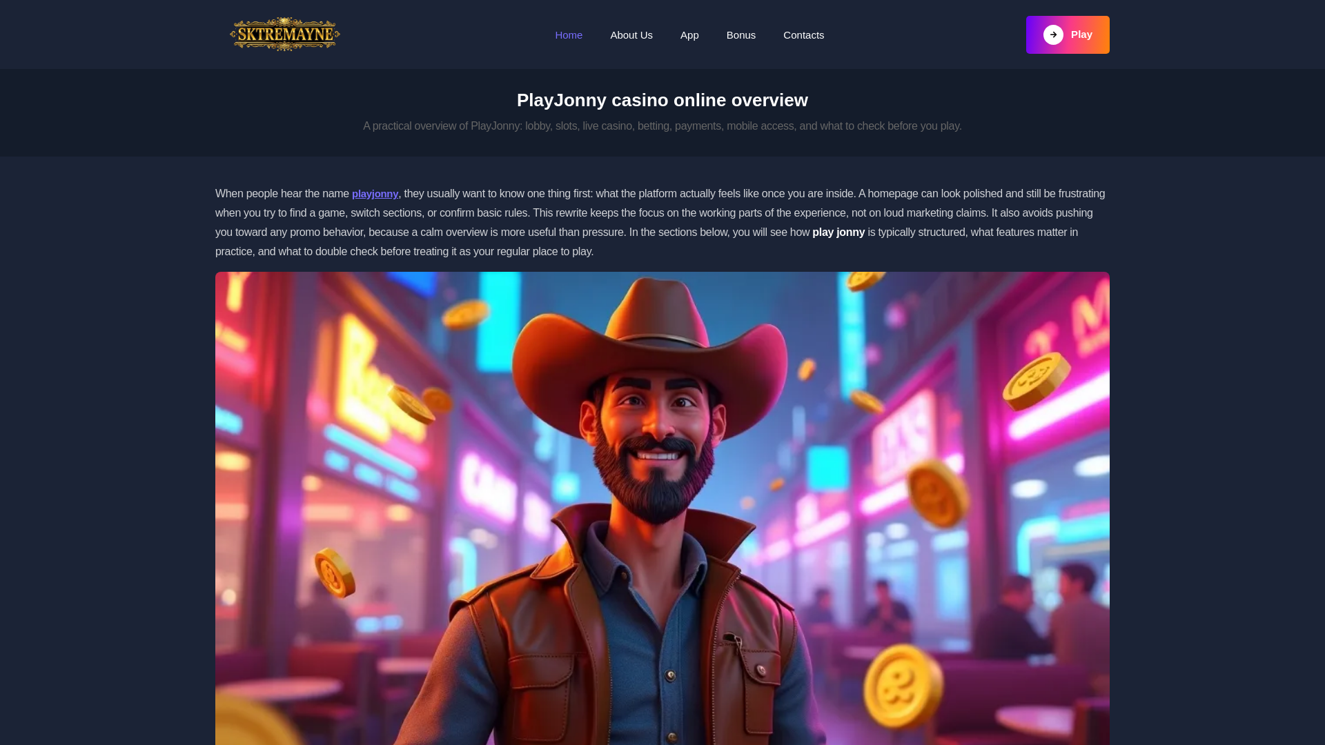 website screenshot of https://sktremayne-com.pages.dev/