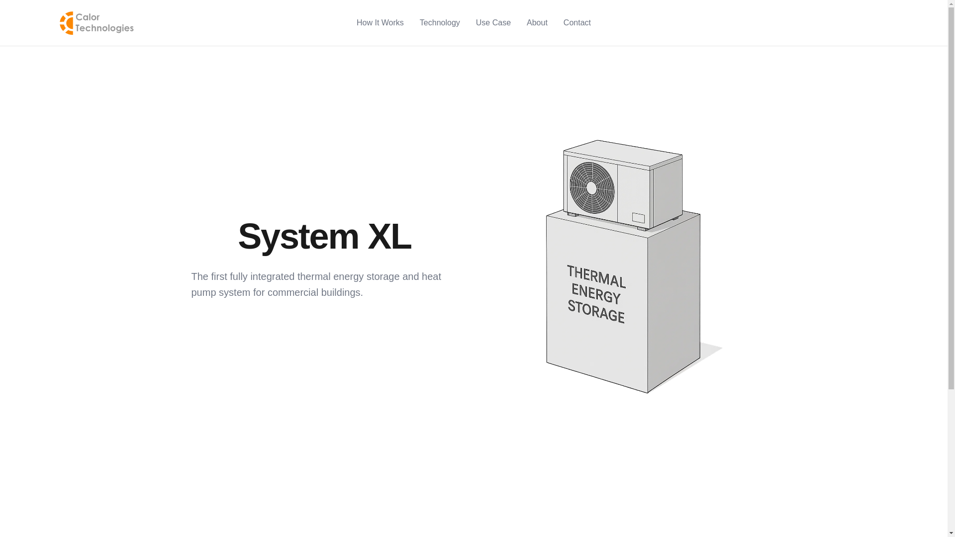 website screenshot of https://calor-website.pages.dev/