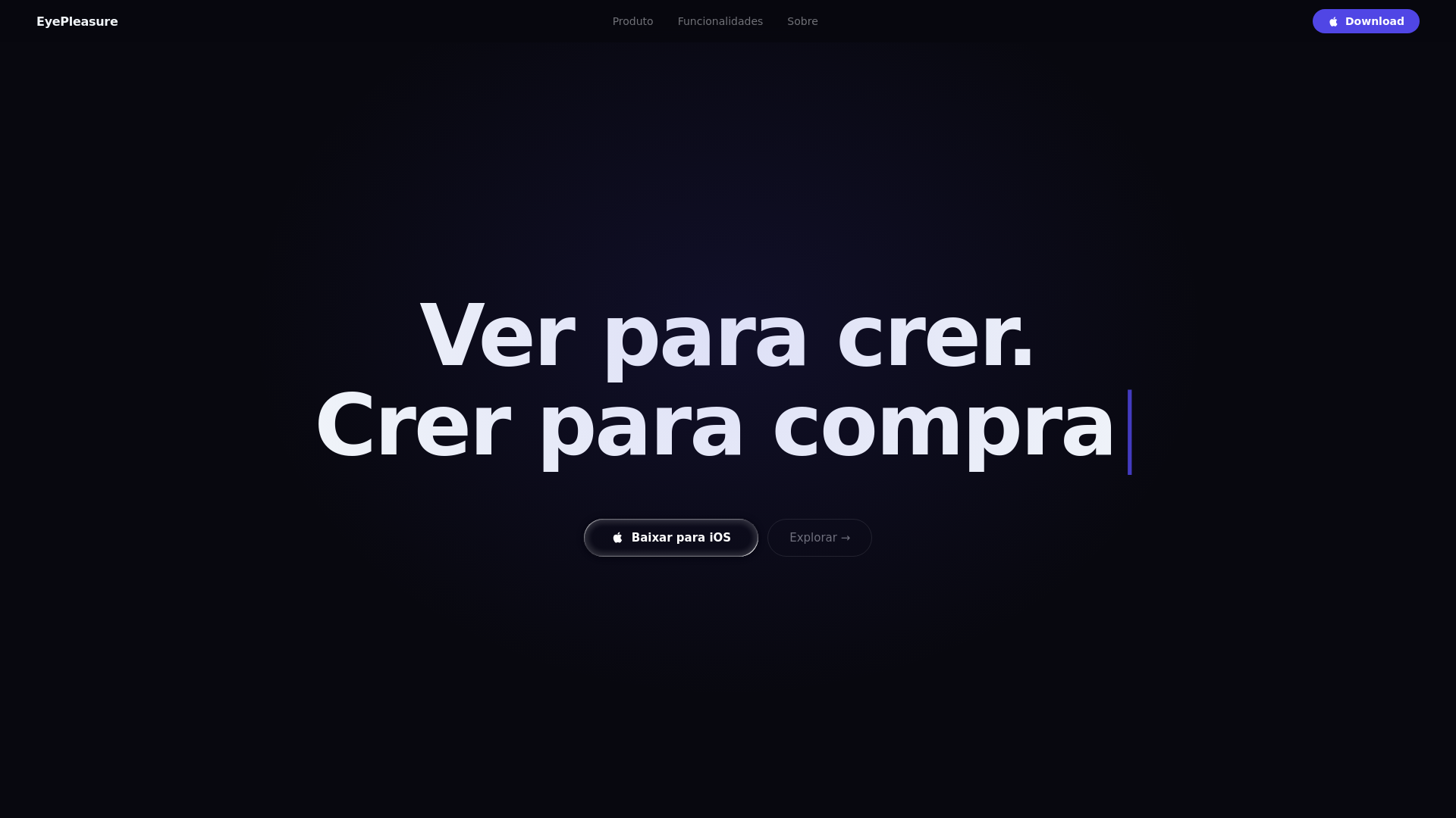 website screenshot of https://eyepleasure-landing.pages.dev/