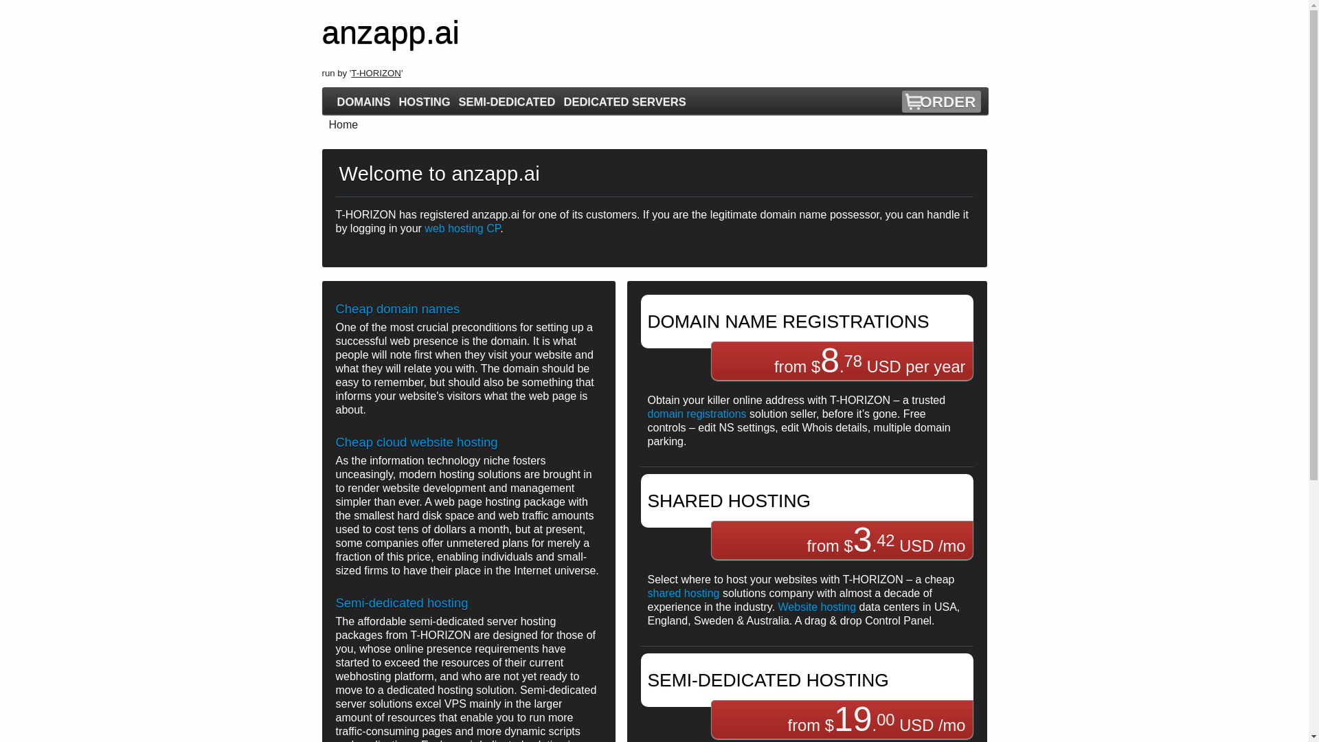 website screenshot of https://anzapp.ai/