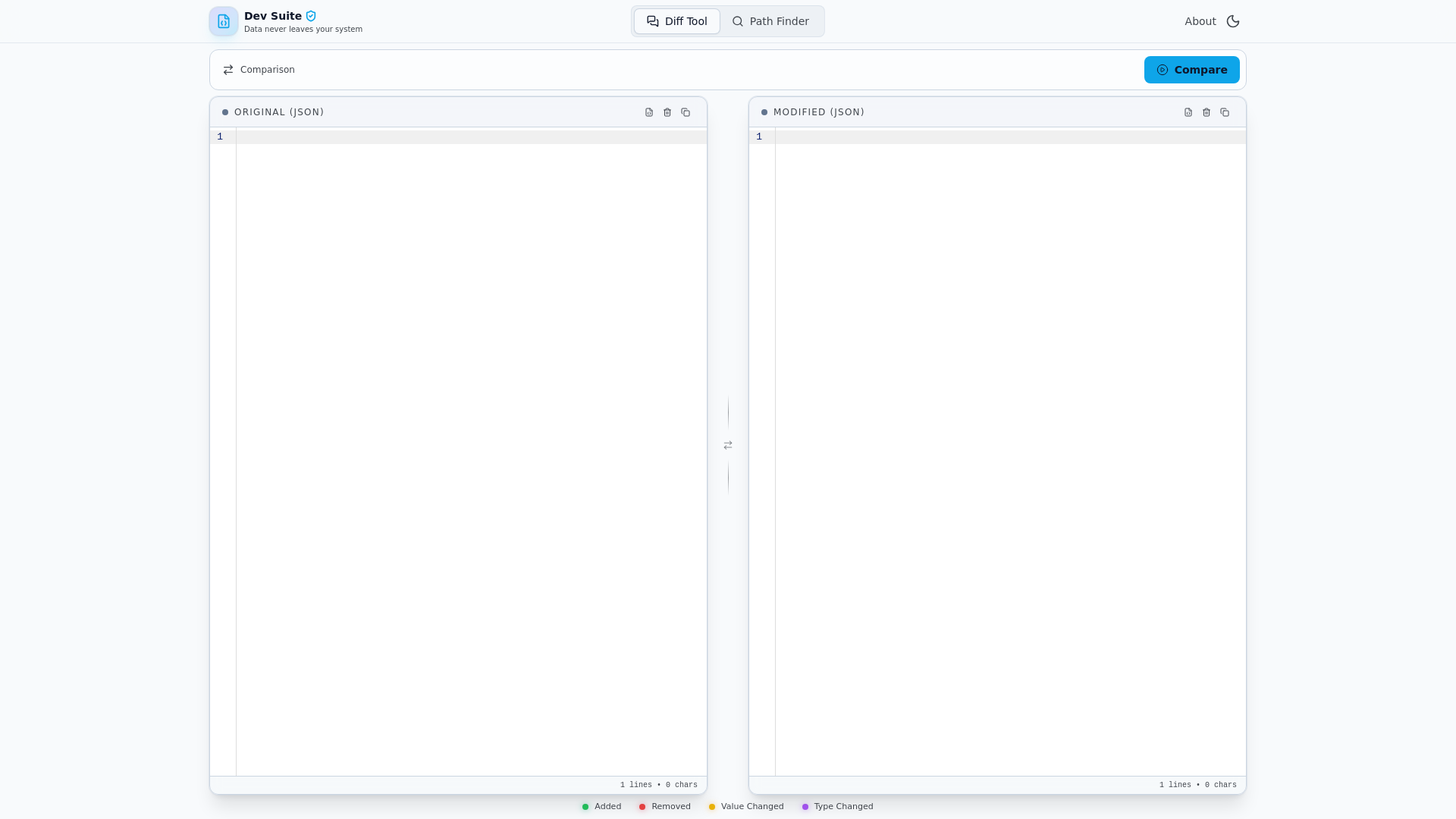 website screenshot of https://dev-suite.pages.dev/
