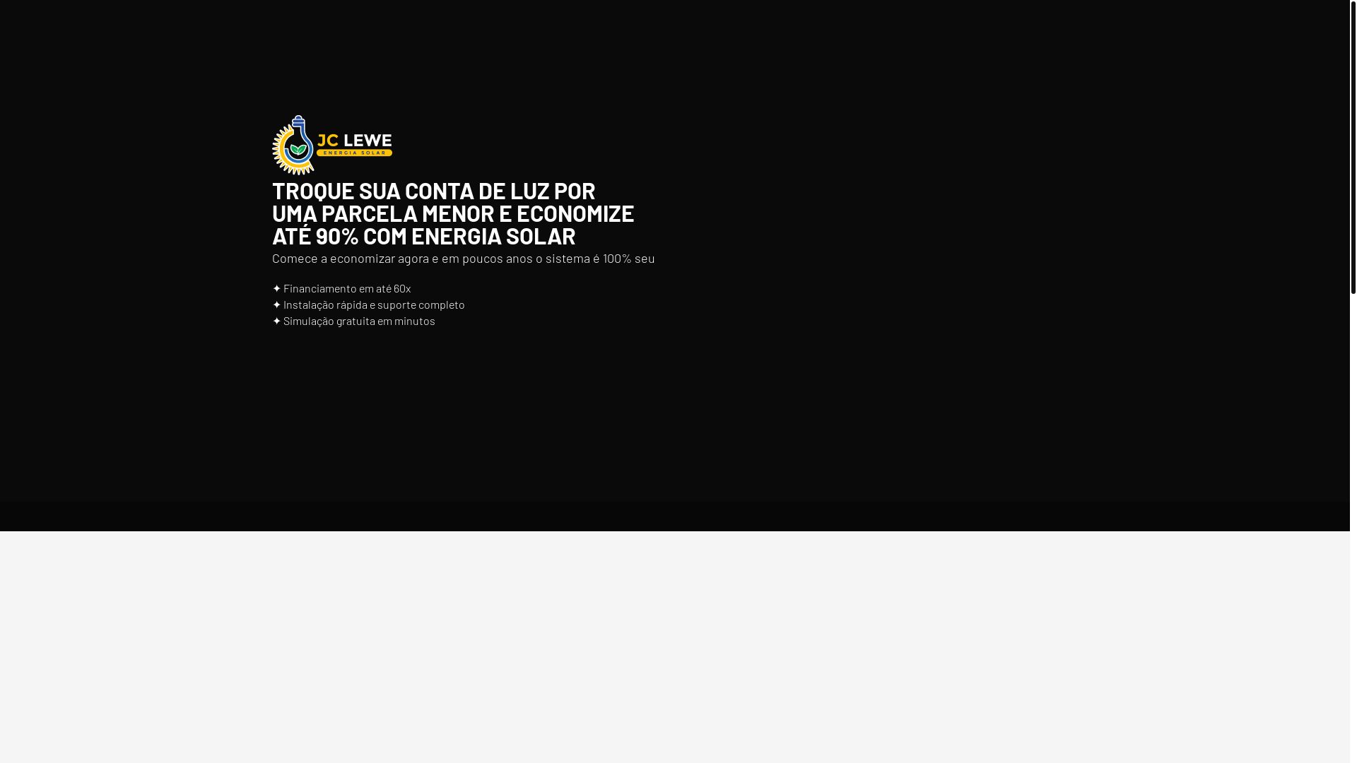 website screenshot of https://jclewe.com.br/