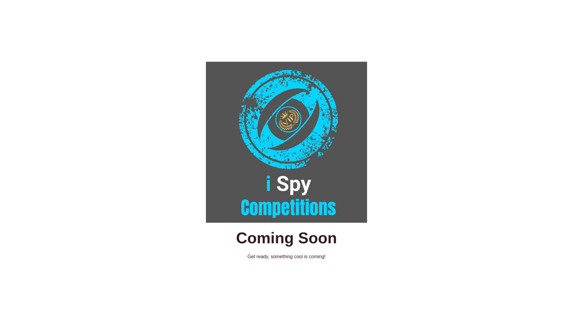 website screenshot of https://ispycompetitions.co.uk