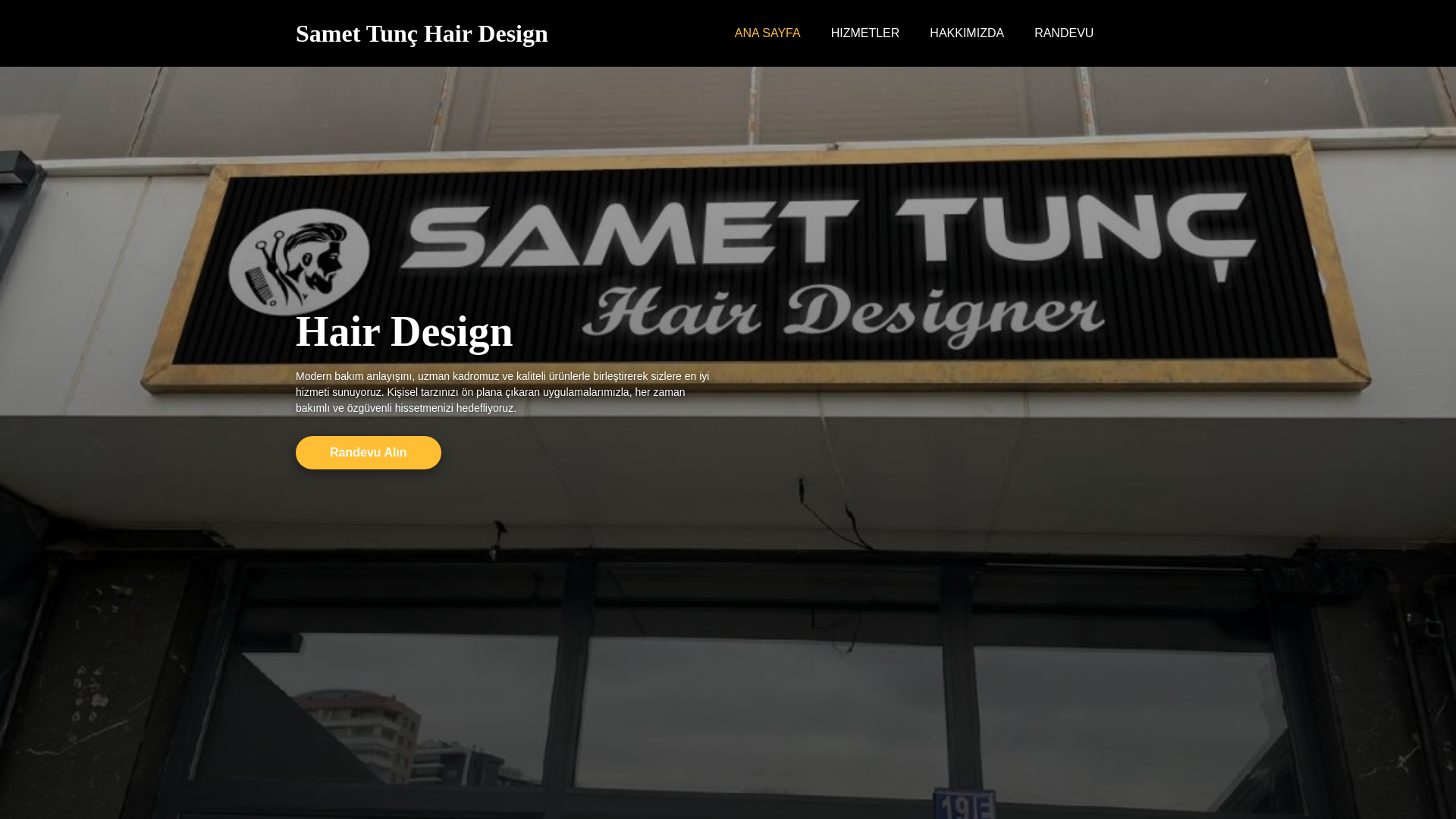 website screenshot of https://samethairdesigner.com