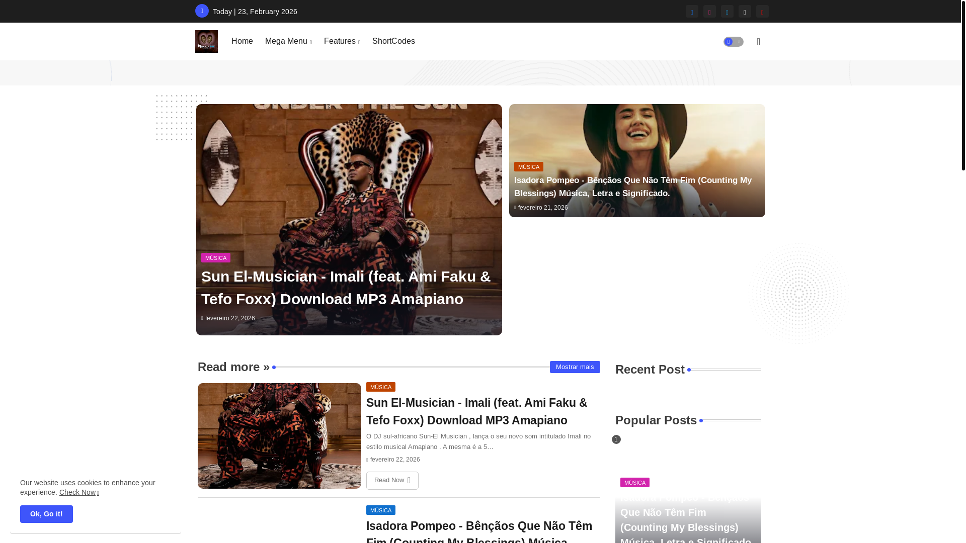 website screenshot of https://nemazafox.com/