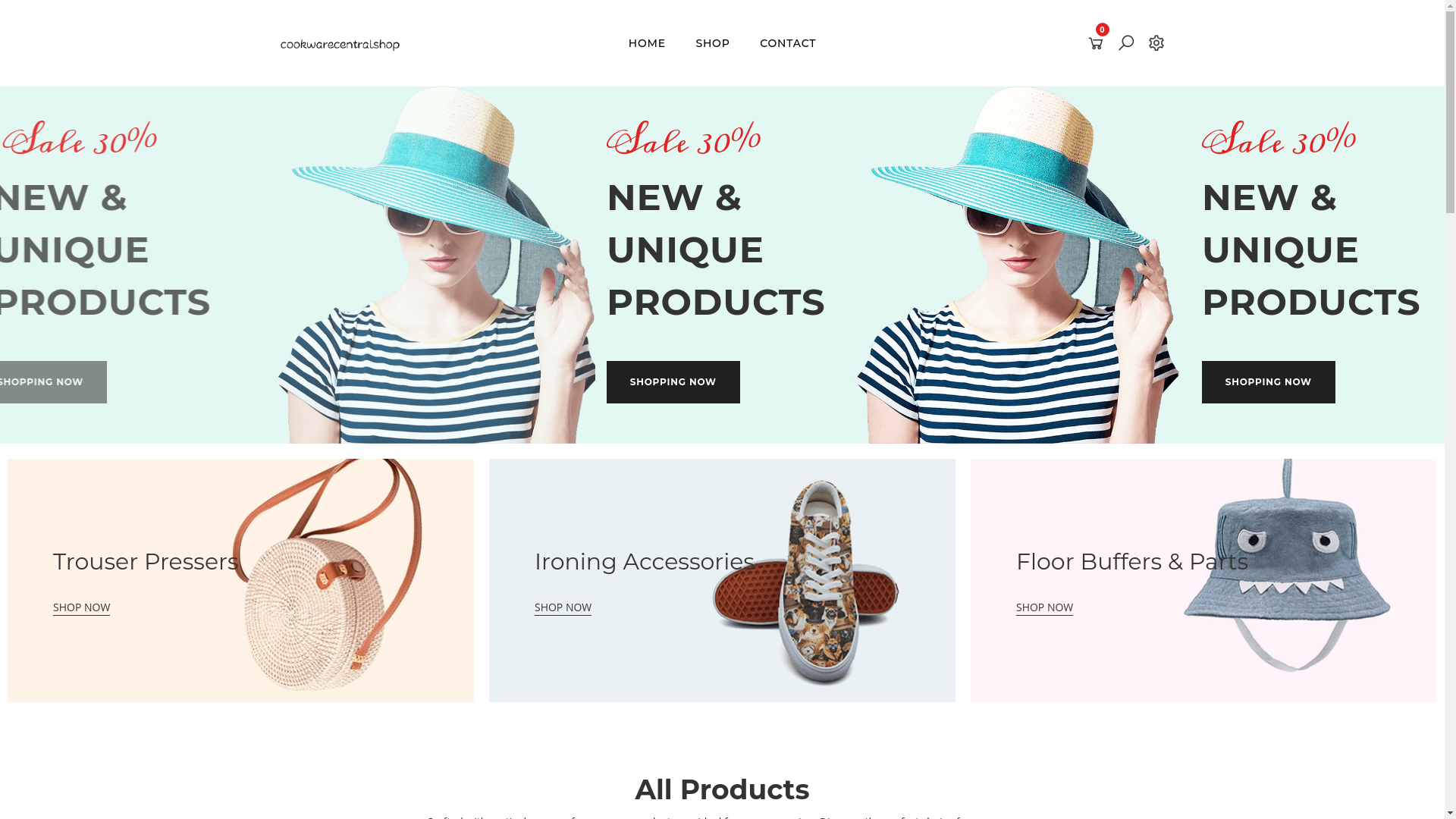 website screenshot of https://cookwarecentralshop-com.pages.dev/