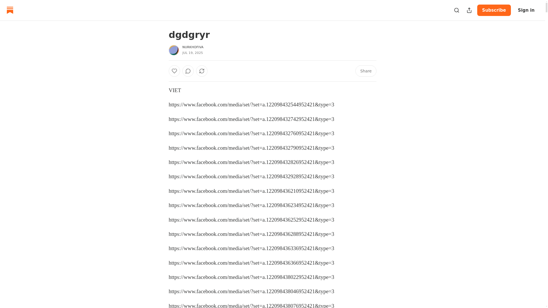 website screenshot of https://nurkhofiva.substack.com/p/dgdgryr