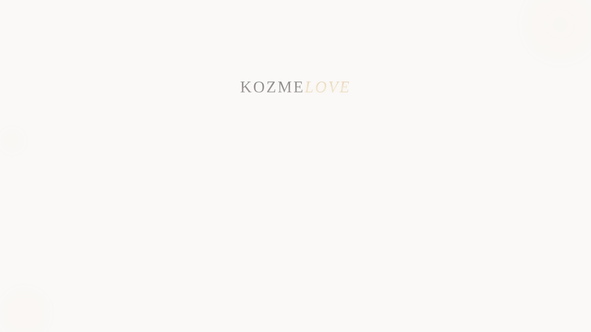 website screenshot of https://kozmelove.com/