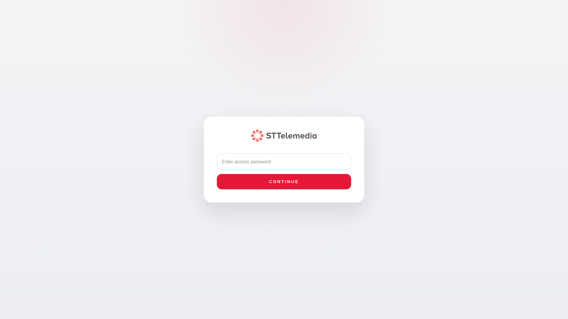 website screenshot of https://sttelemedia.ai