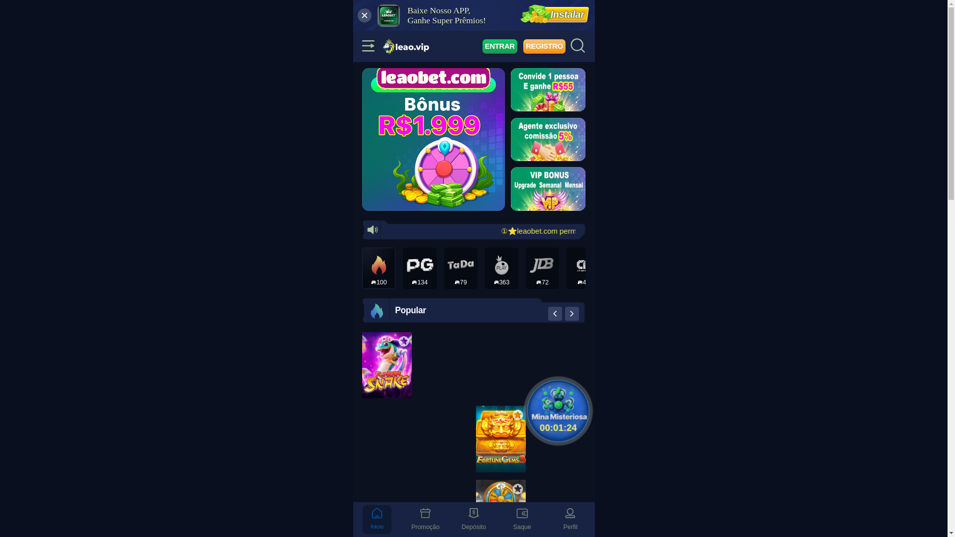 website screenshot of https://leaobetk.com/