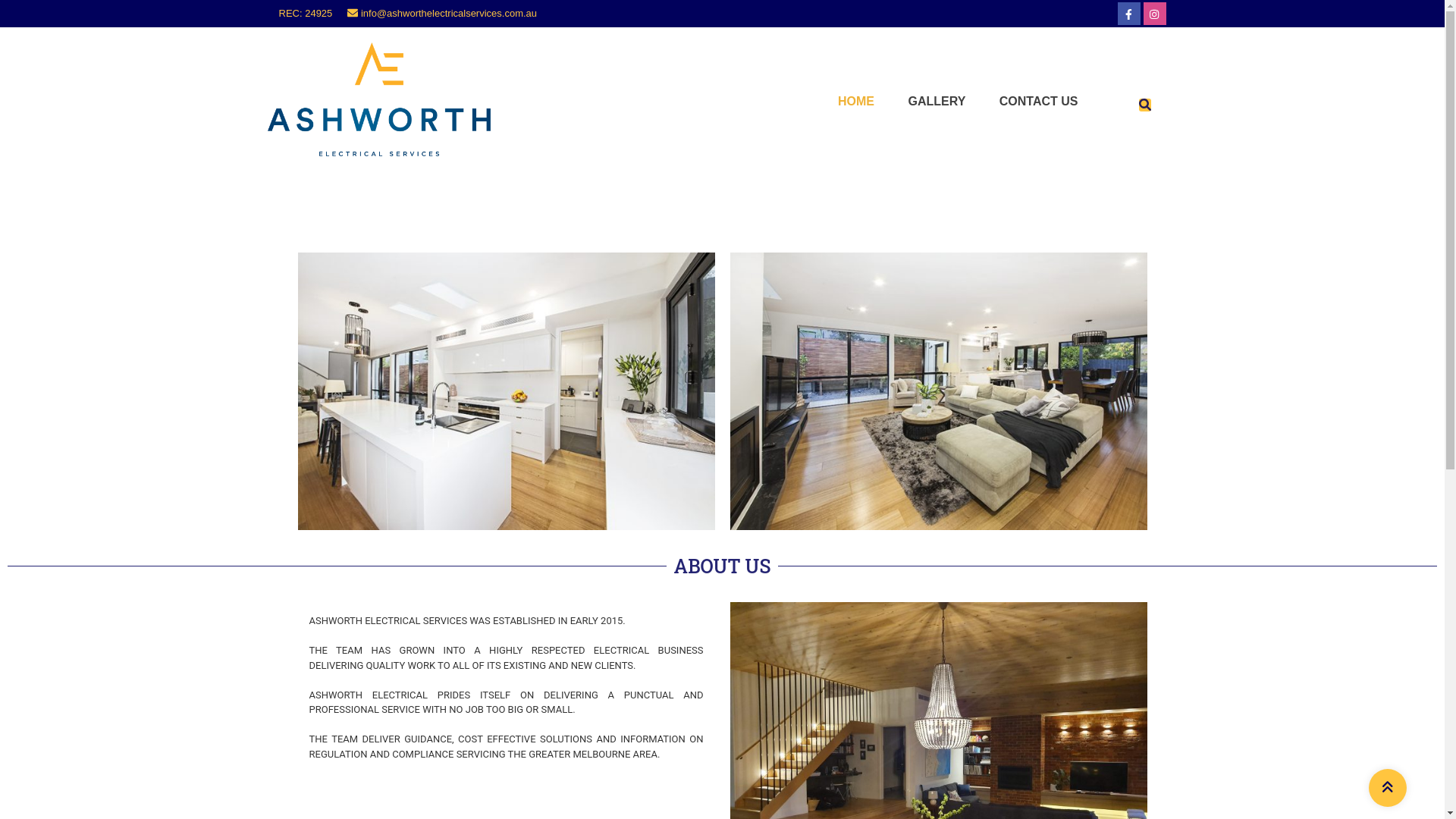 website screenshot of https://ashworthelectricalservices.online/
