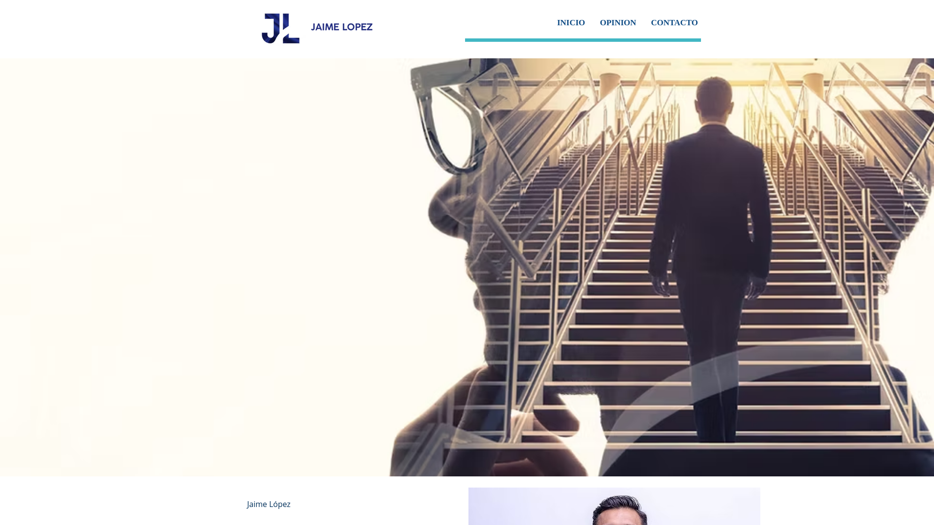 website screenshot of https://jaimeamadolopez.com/