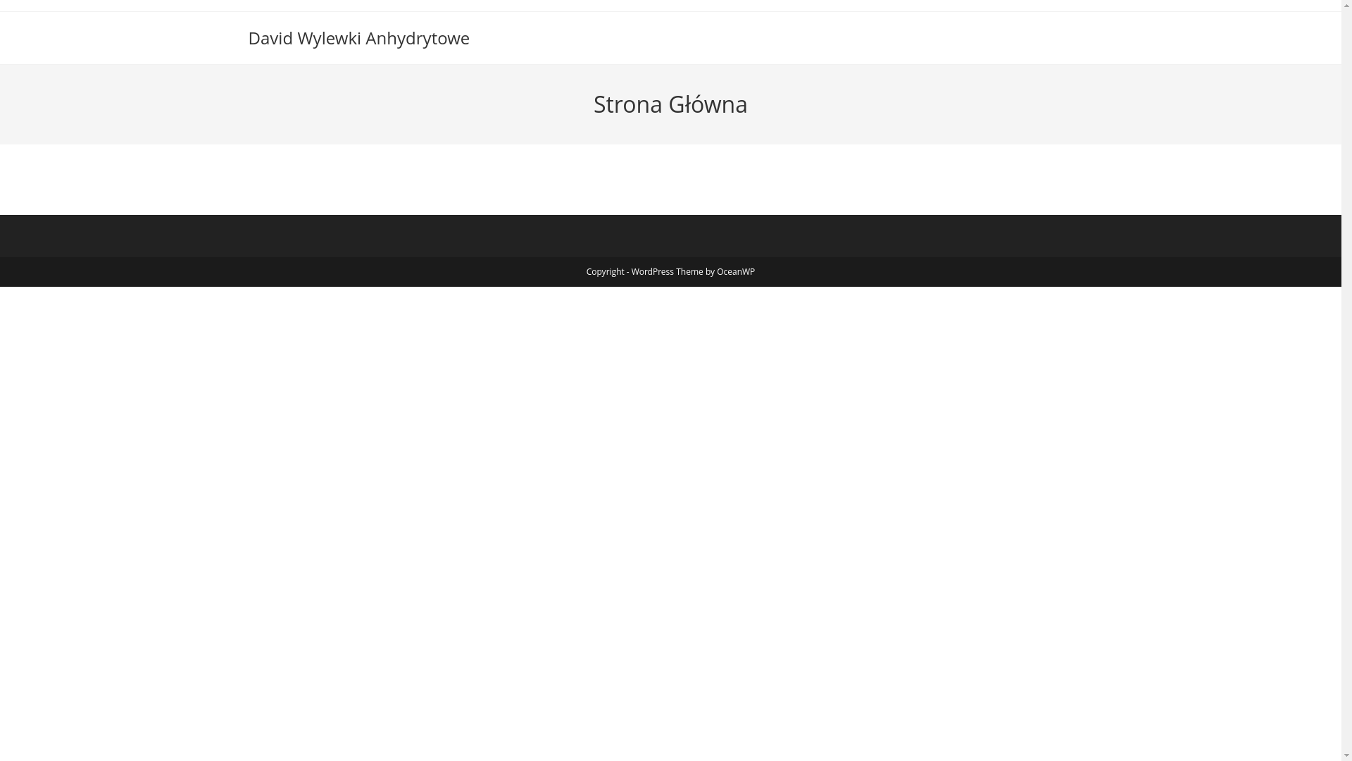 website screenshot of https://david-wylewkianhydrytowe.pl/