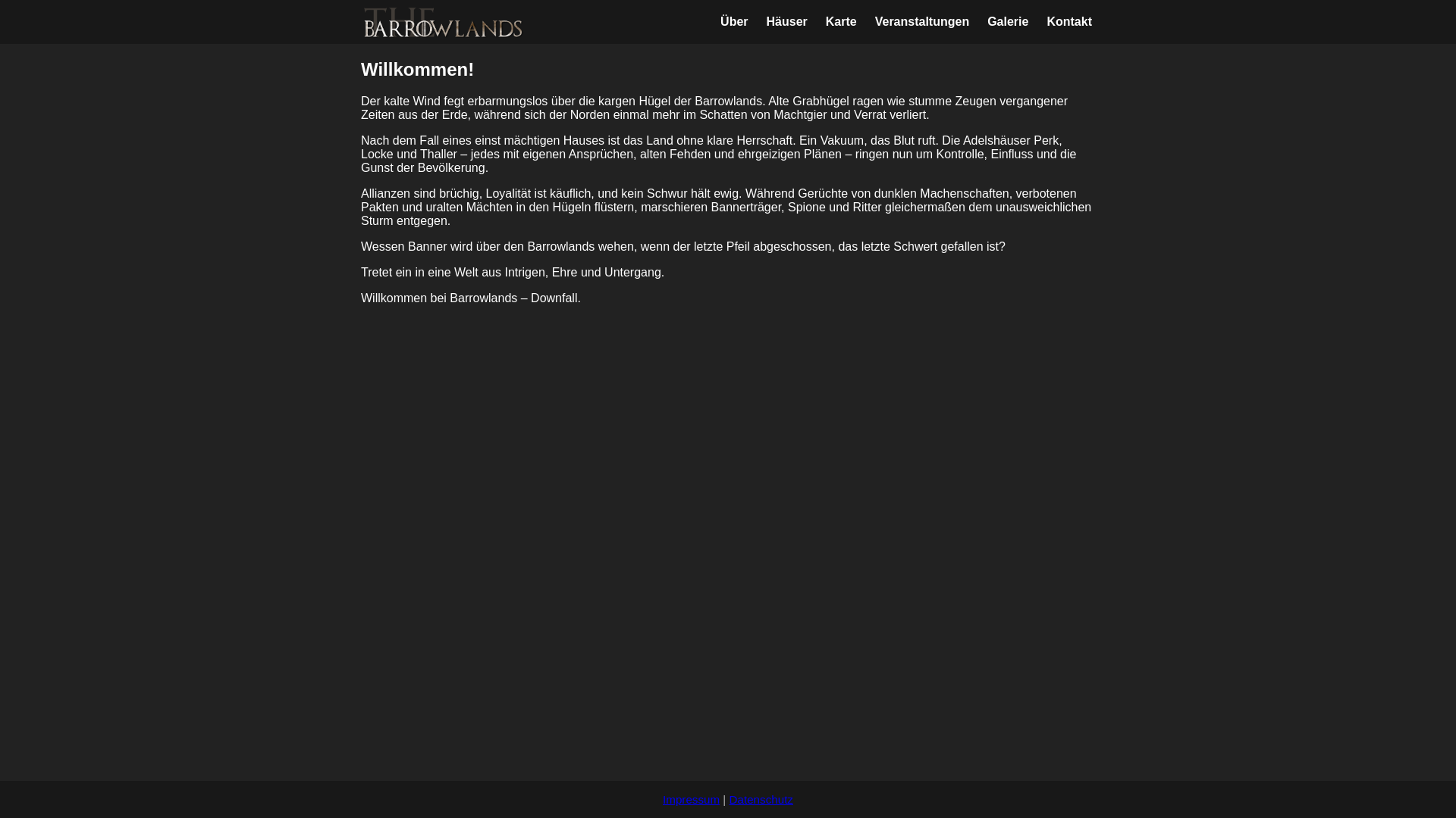 website screenshot of https://barrowlands.pages.dev/