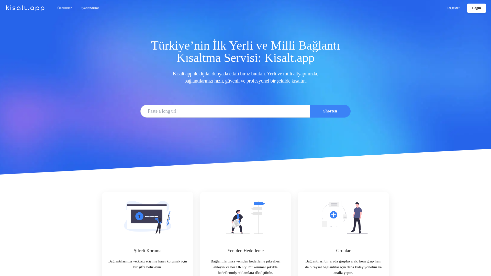 website screenshot of https://1a.ws