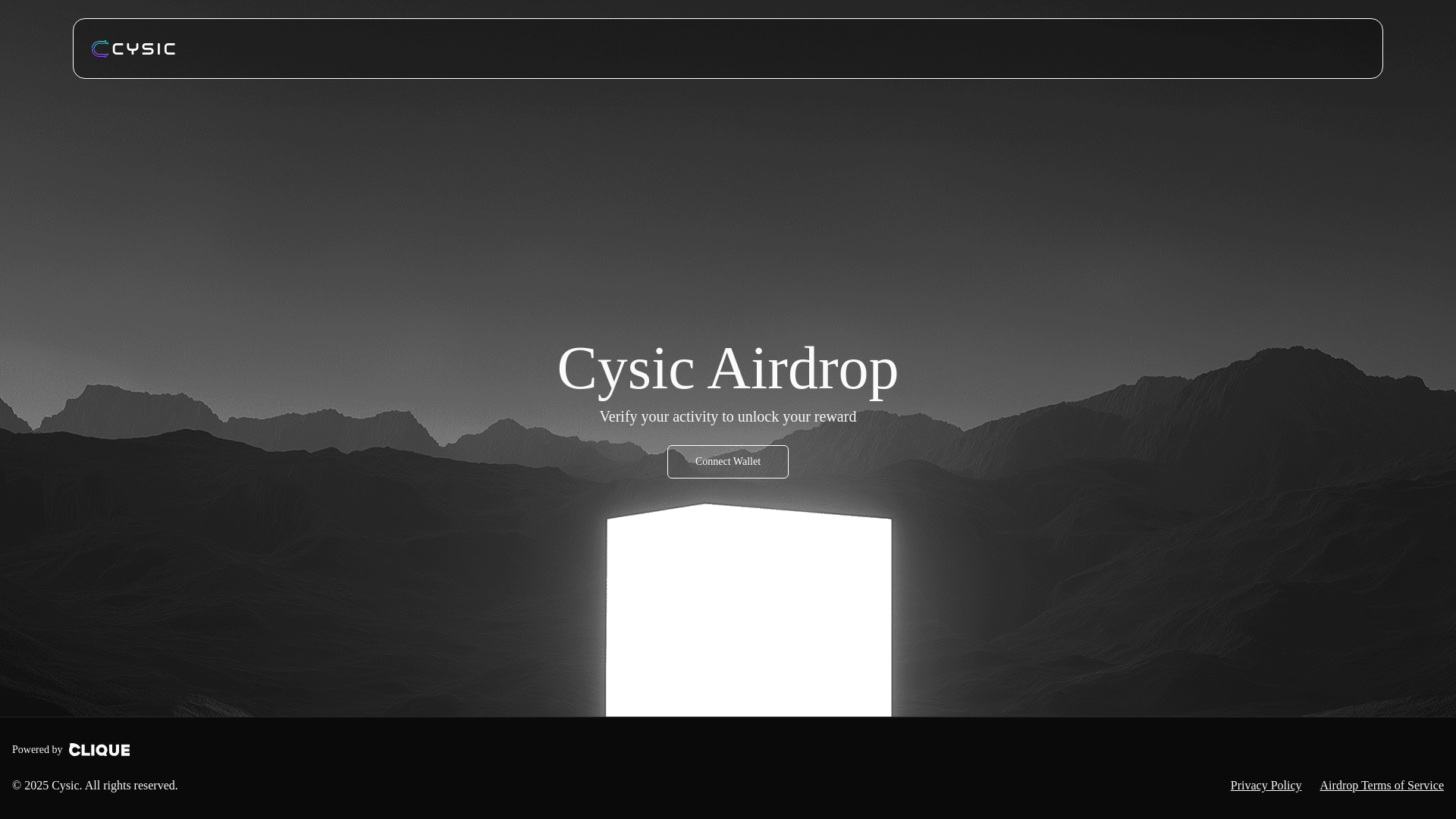 website screenshot of https://register-cysicfoundation.org/