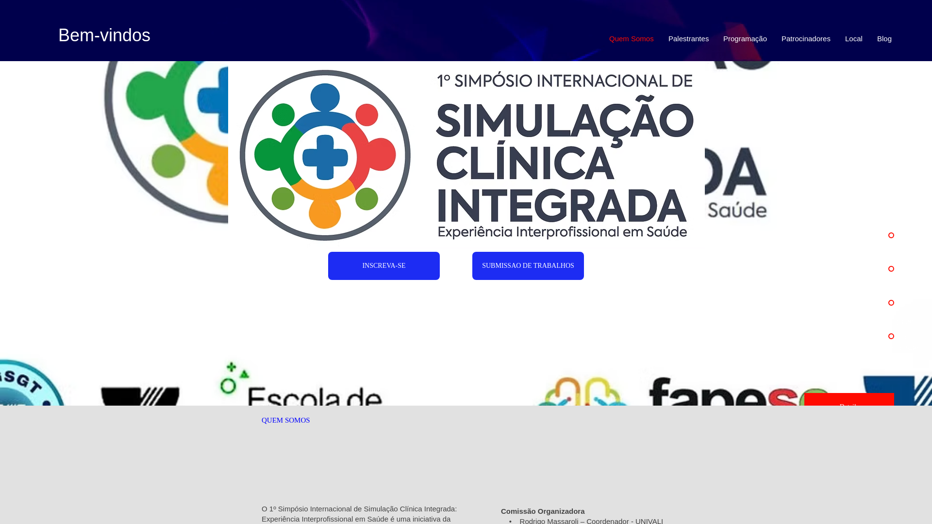 website screenshot of https://simposiointernacionalsimulacaoclinicaunivali.com/
