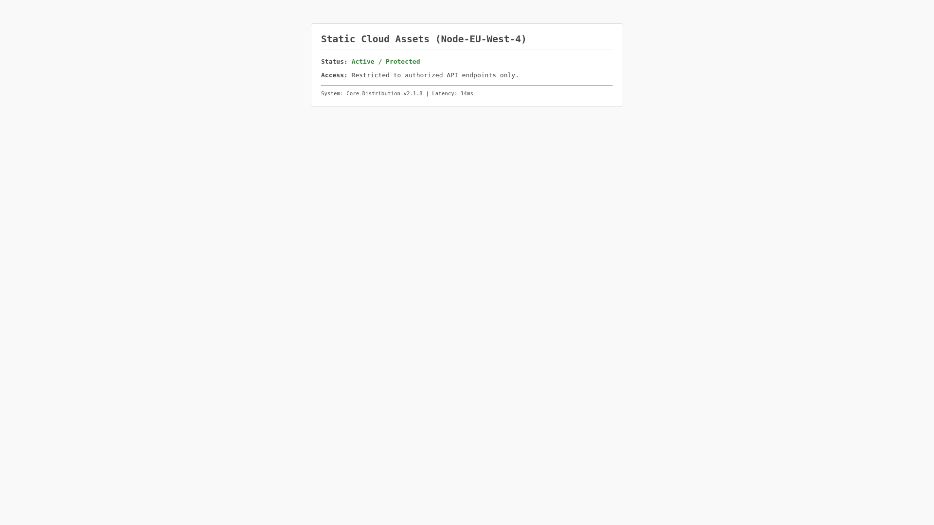 website screenshot of https://static-cloud-assets.org