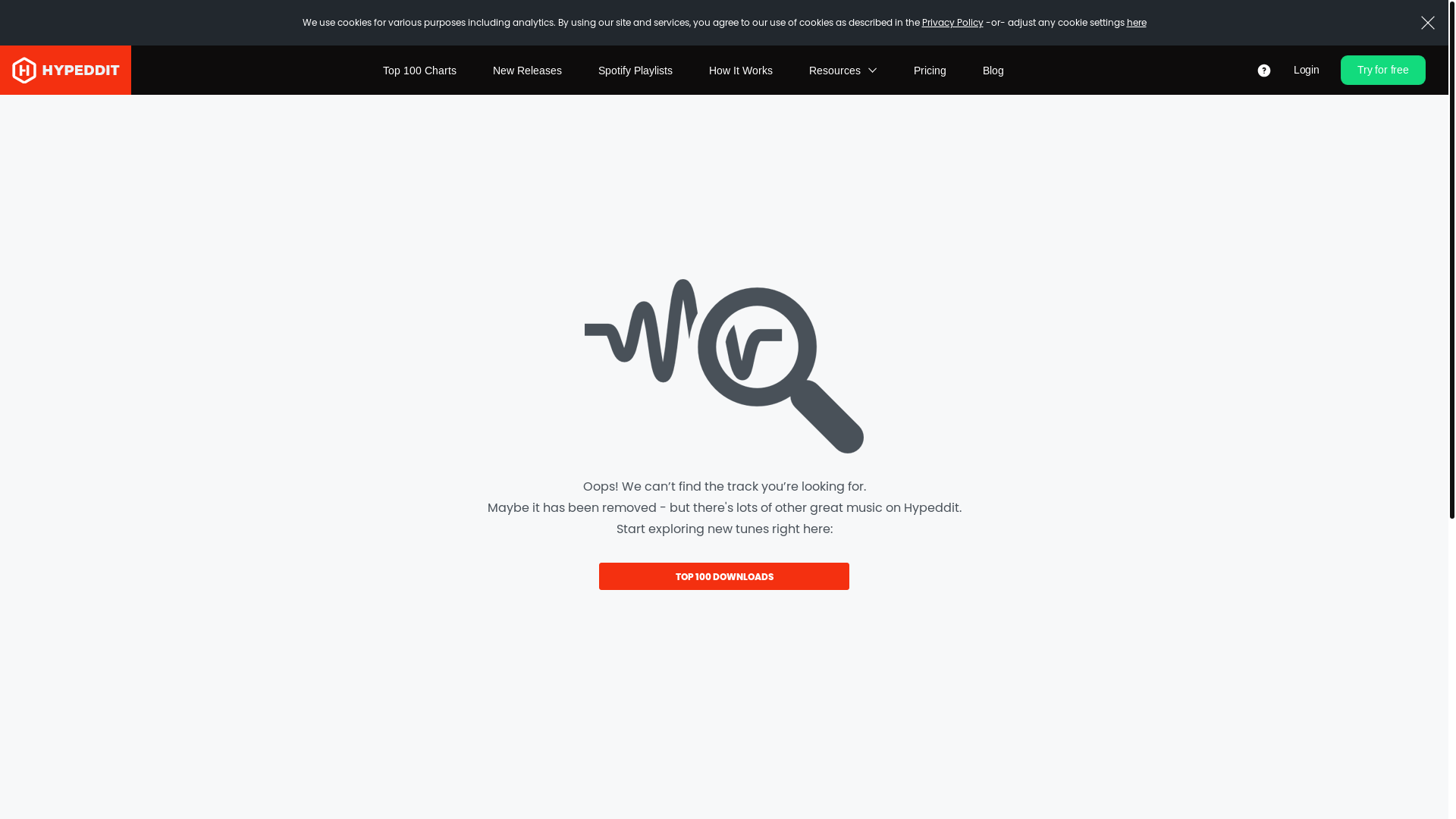 website screenshot of https://hypeddit.com/djwouk/megamixdiscohouse2022&v=weh4VLsIHQw