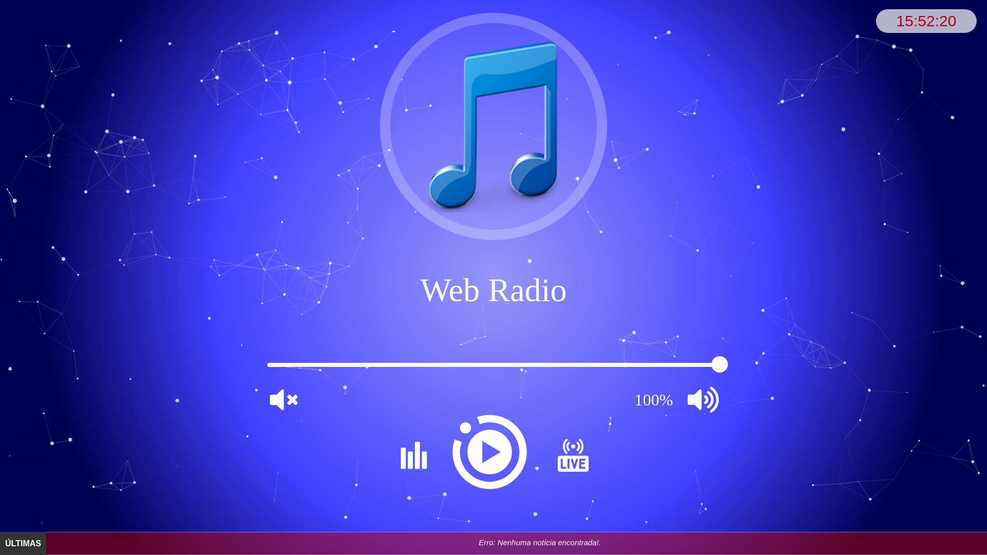 website screenshot of https://radioconexao.online/